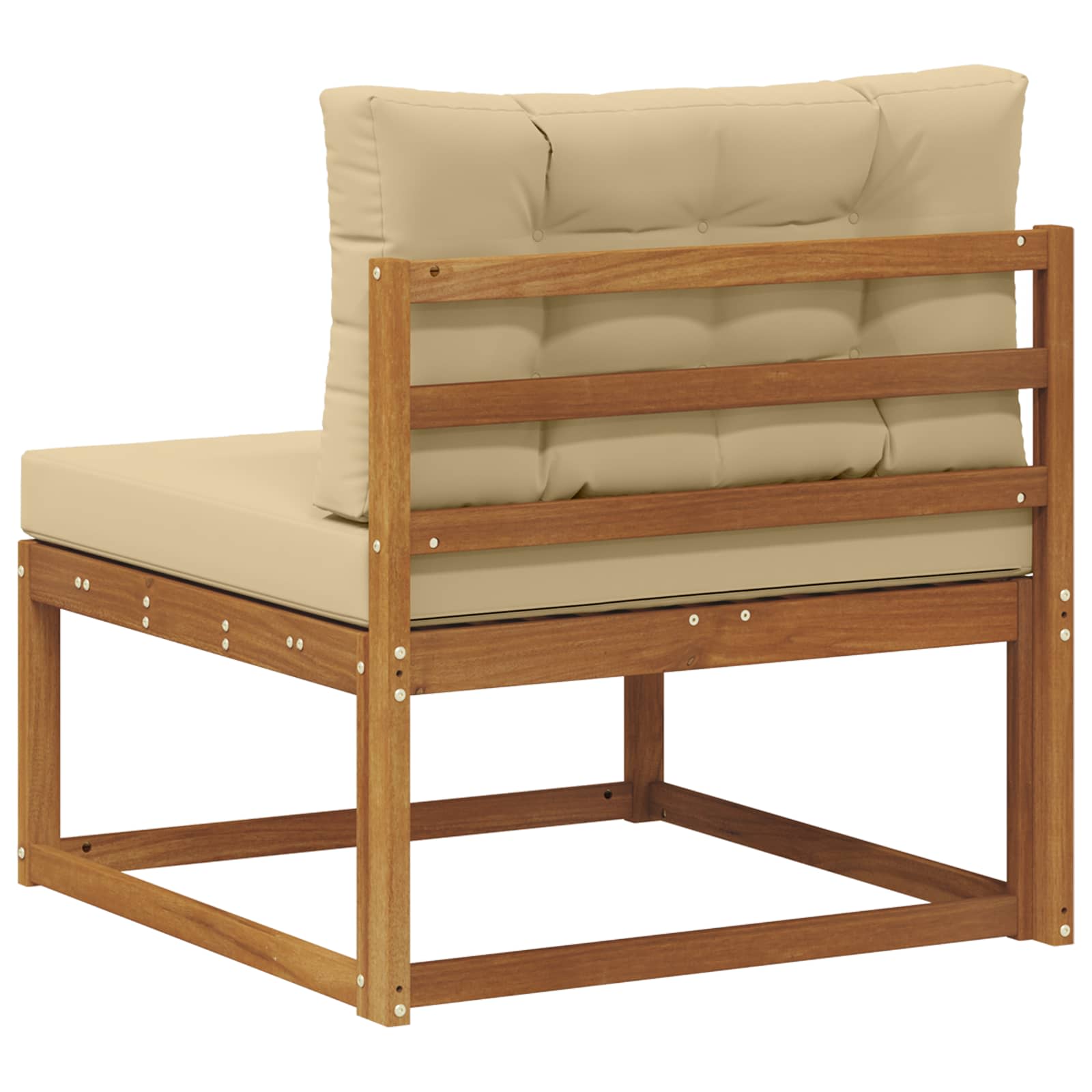 Buiten Midden Sofa Massief Acaciahout Naturel image 5