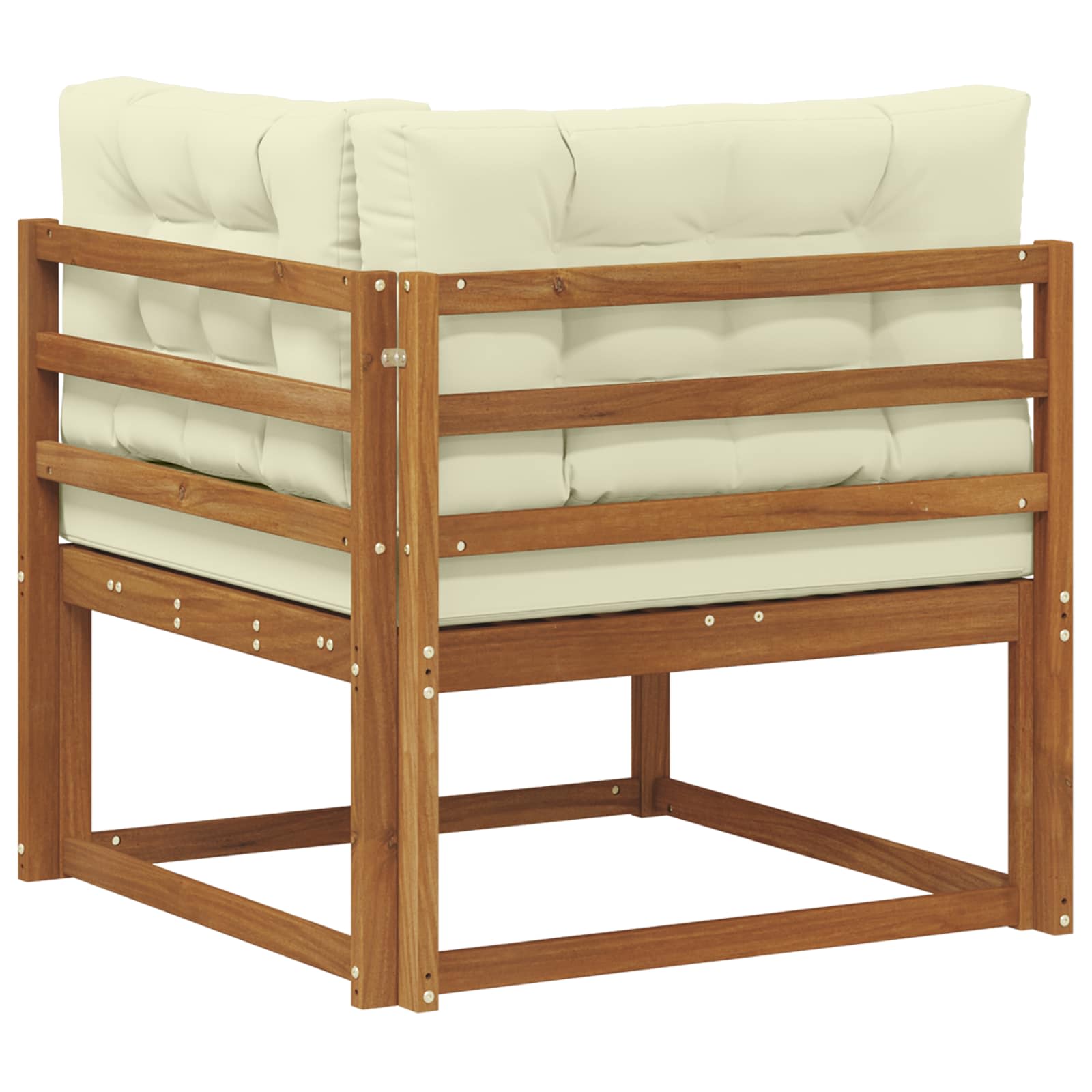 Outdoor Hoekbank Massief Acaciahout Naturel image 5