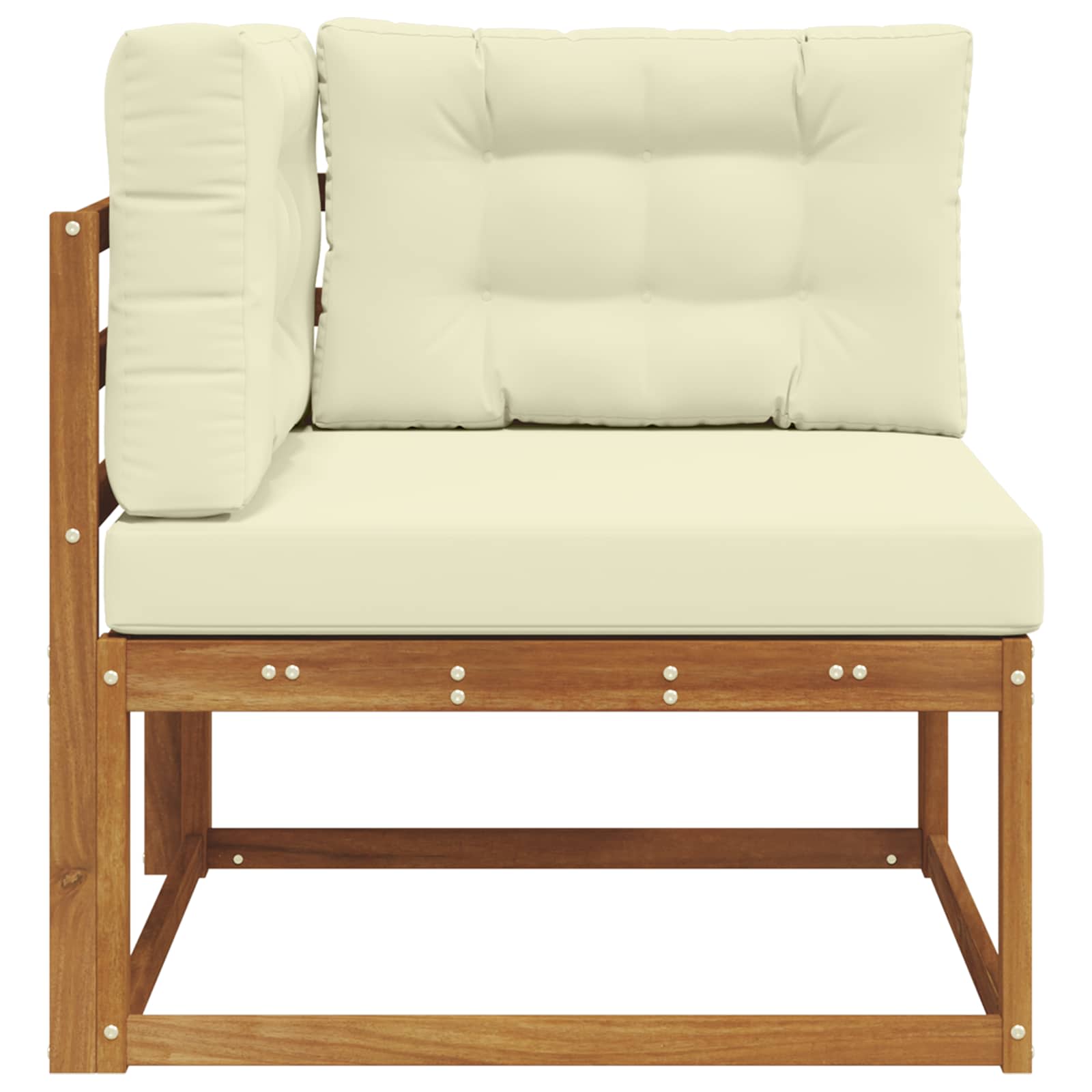 Outdoor Hoekbank Massief Acaciahout Naturel image 4