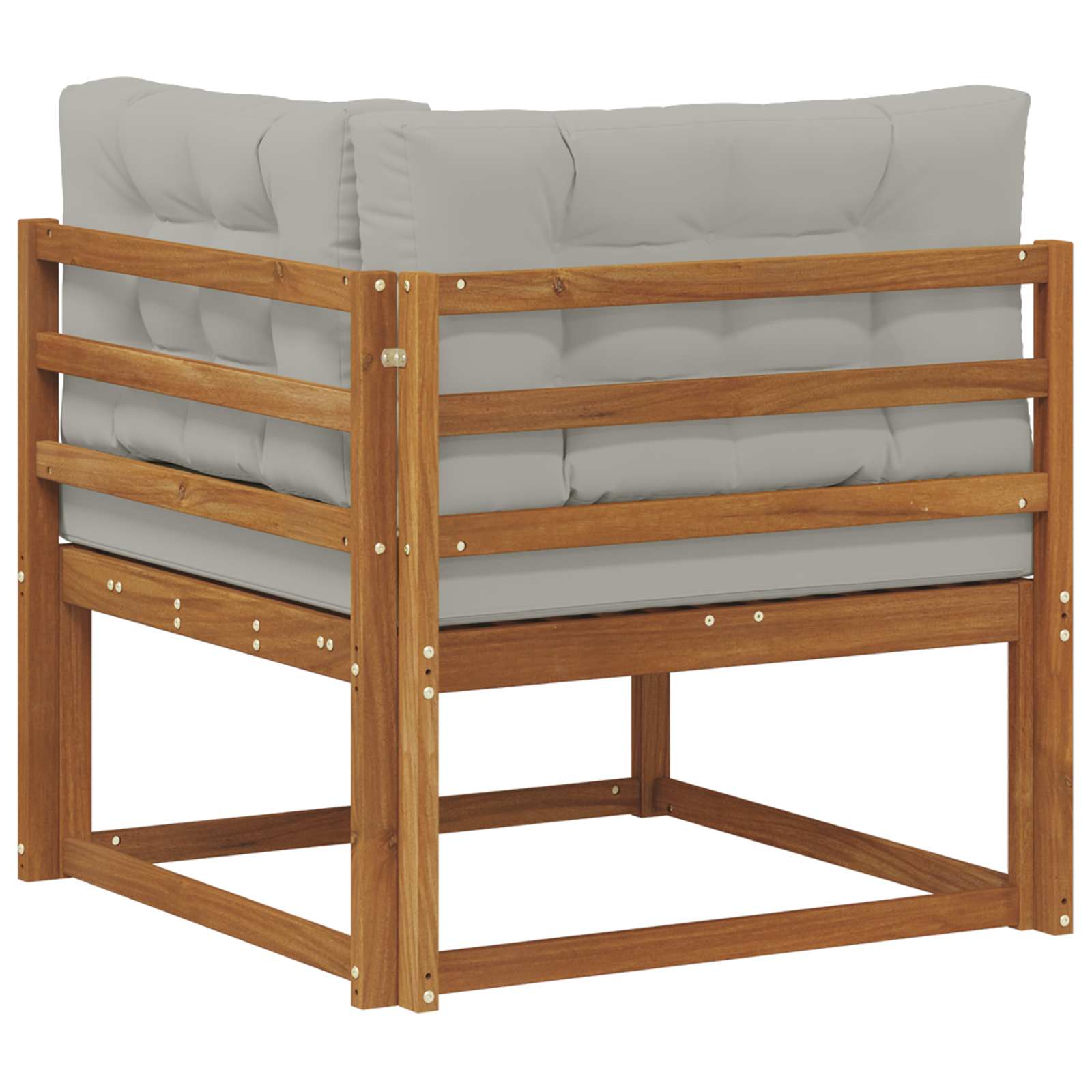 Outdoor Hoekbank Massief Acaciahout Naturel image 5