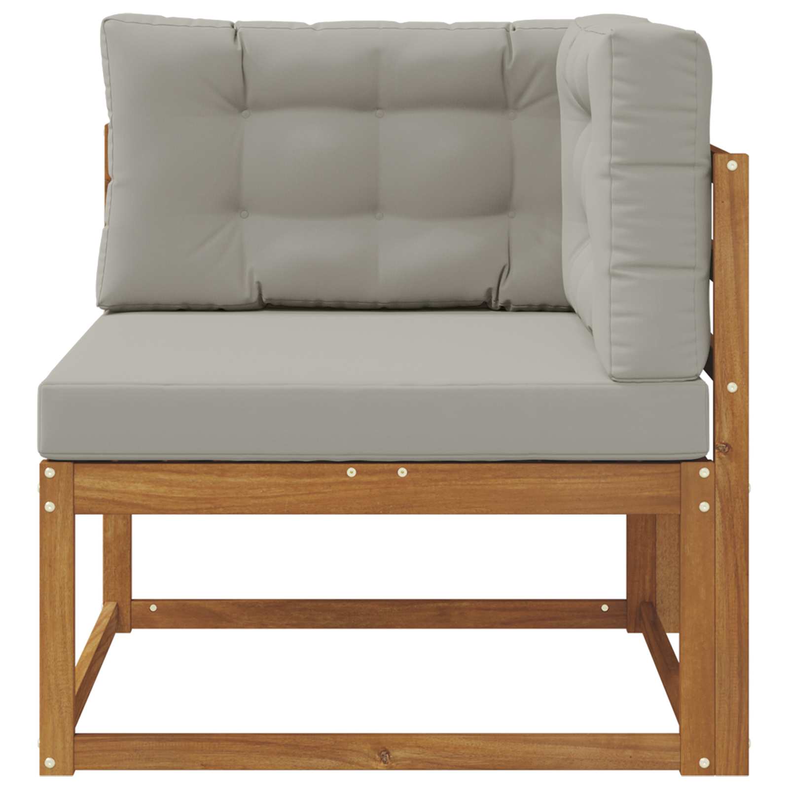 Outdoor Hoekbank Massief Acaciahout Naturel image 3