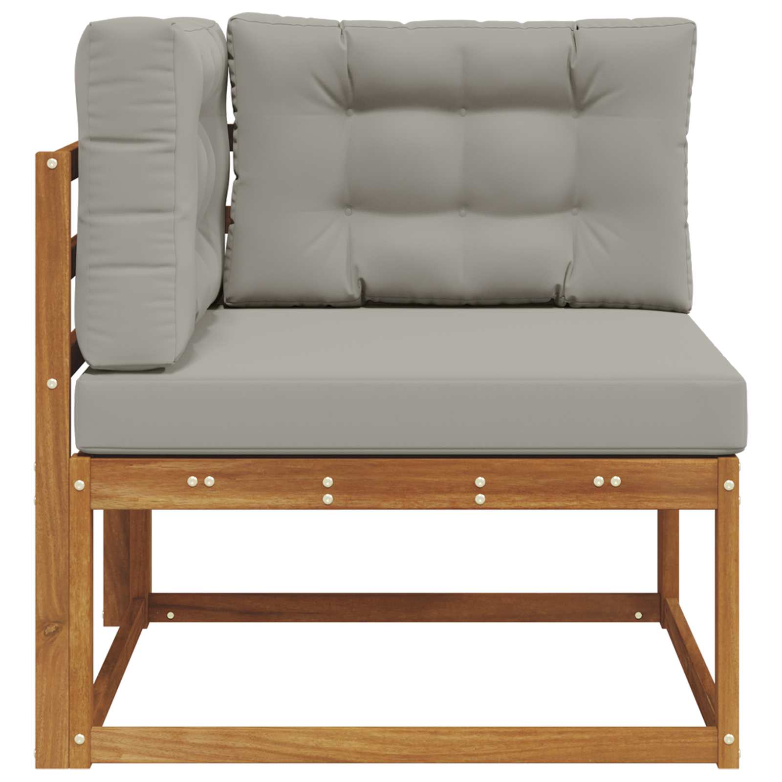 Outdoor Hoekbank Massief Acaciahout Naturel image 4