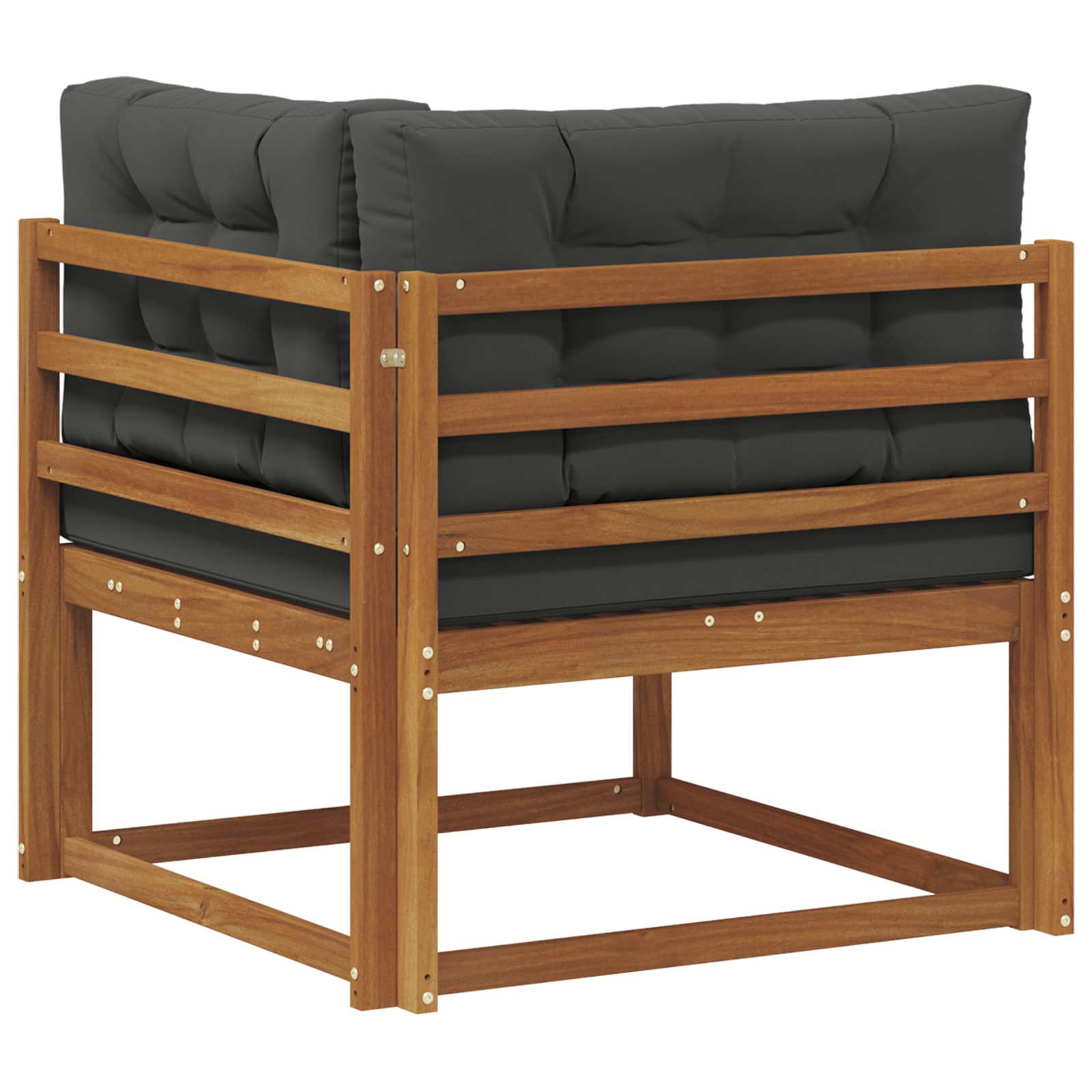 Outdoor Hoekbank Massief Acaciahout Naturel image 5