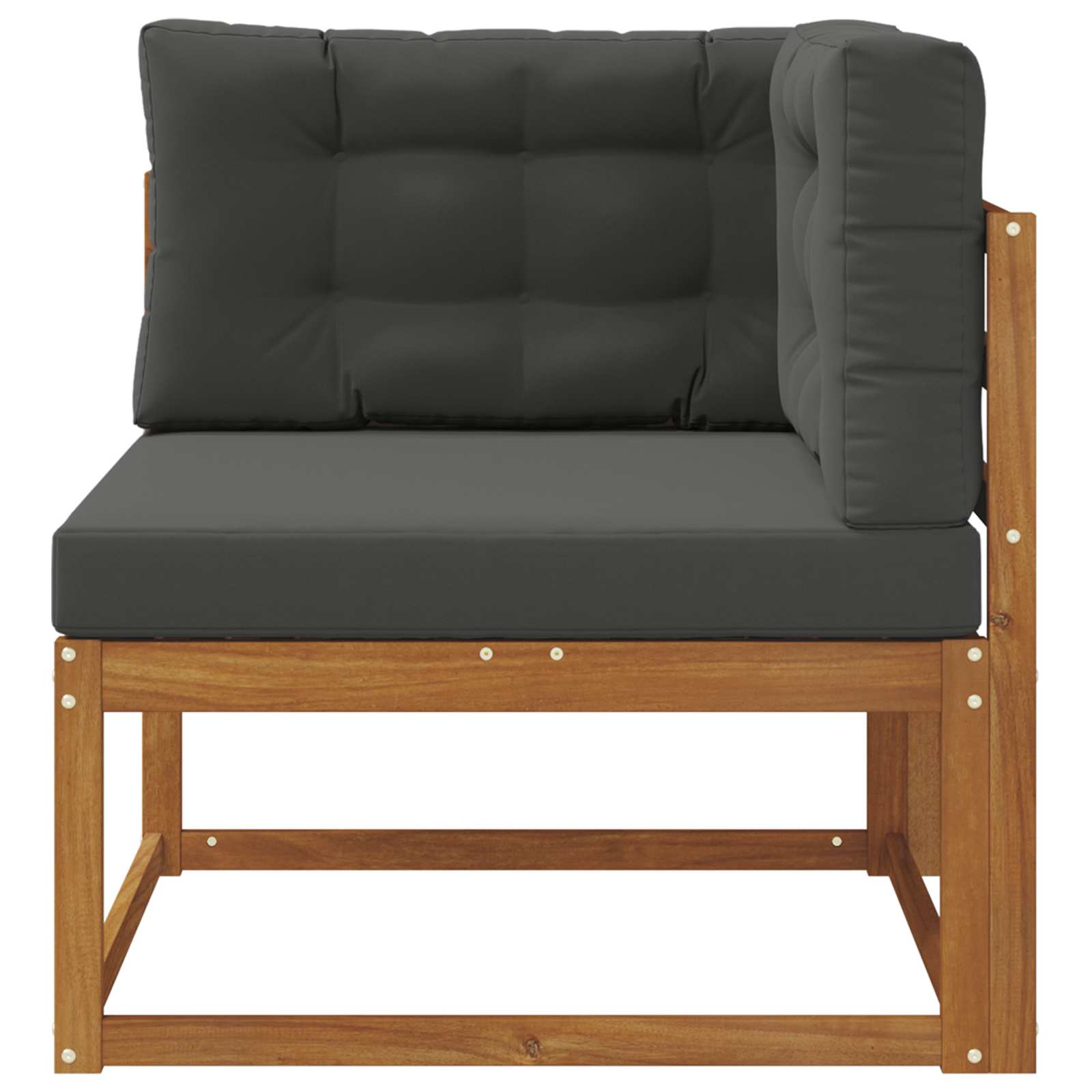 Outdoor Hoekbank Massief Acaciahout Naturel image 3