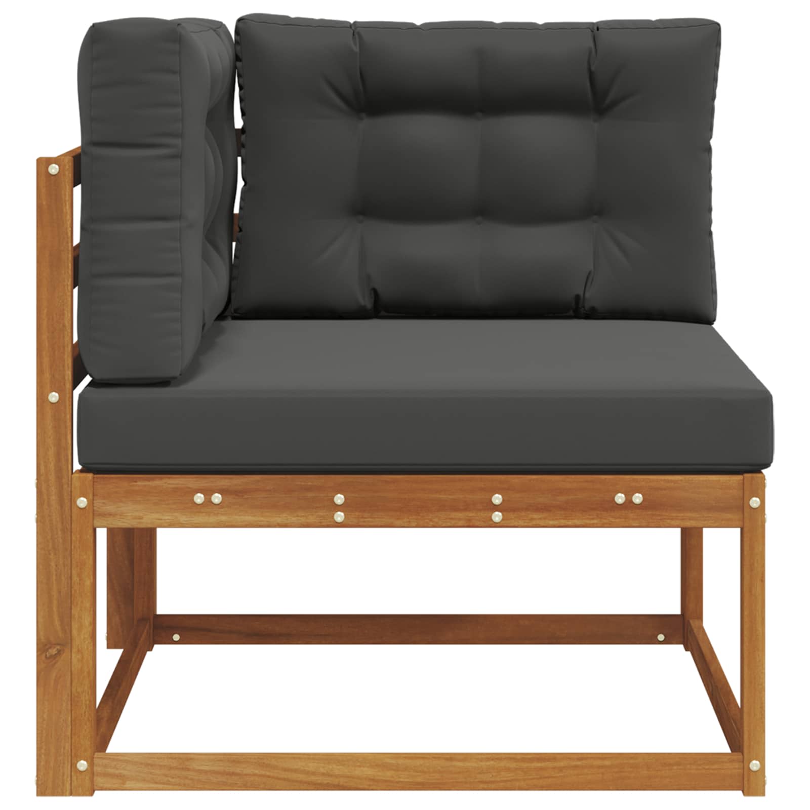 Outdoor Hoekbank Massief Acaciahout Naturel image 4