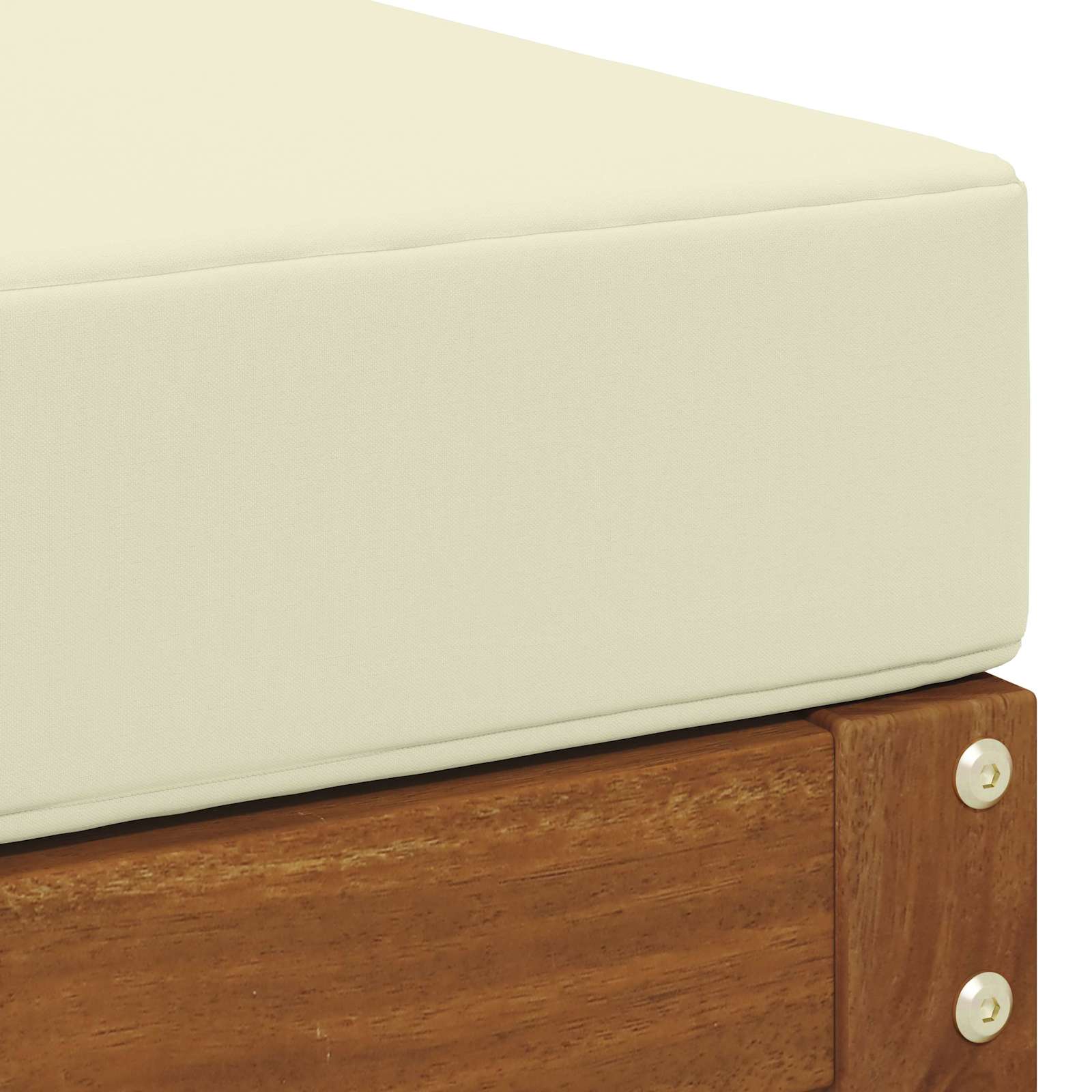 Buiten Voetenbank Massief Acaciahout Naturel image 6