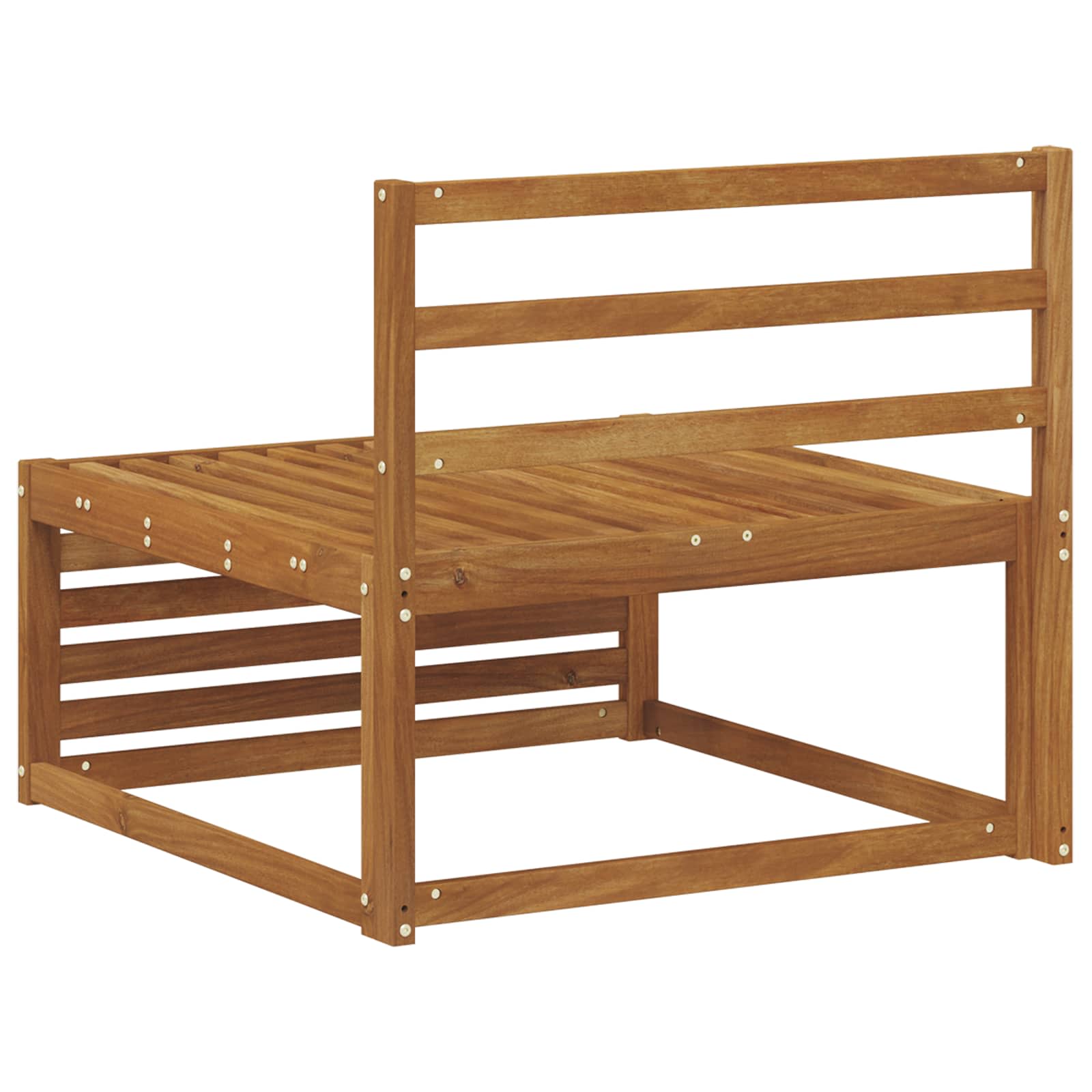 Buiten Midden Sofa Massief Acaciahout Naturel 79 x 83 x 73 cm image 5