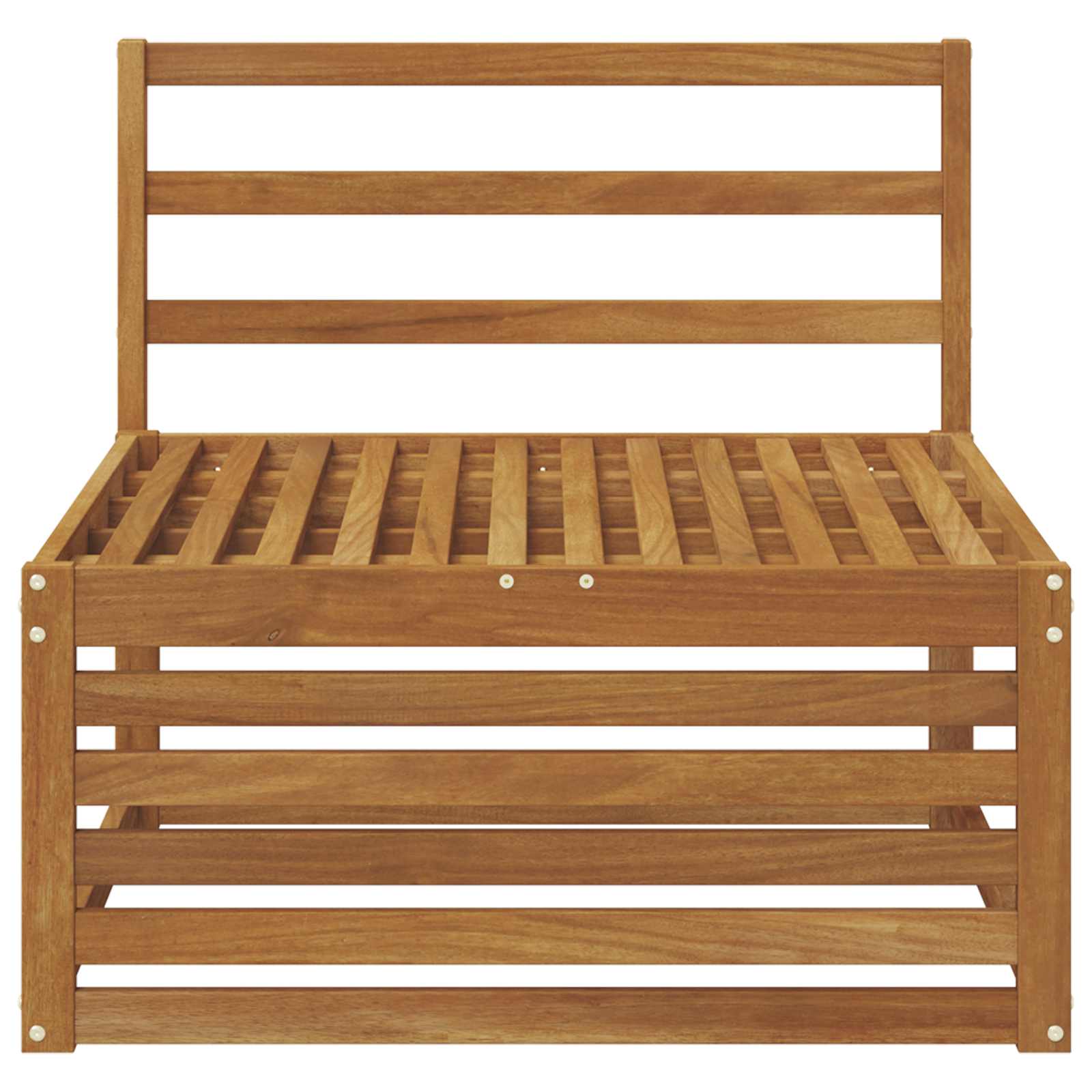 Buiten Midden Sofa Massief Acaciahout Naturel 79 x 83 x 73 cm image 3