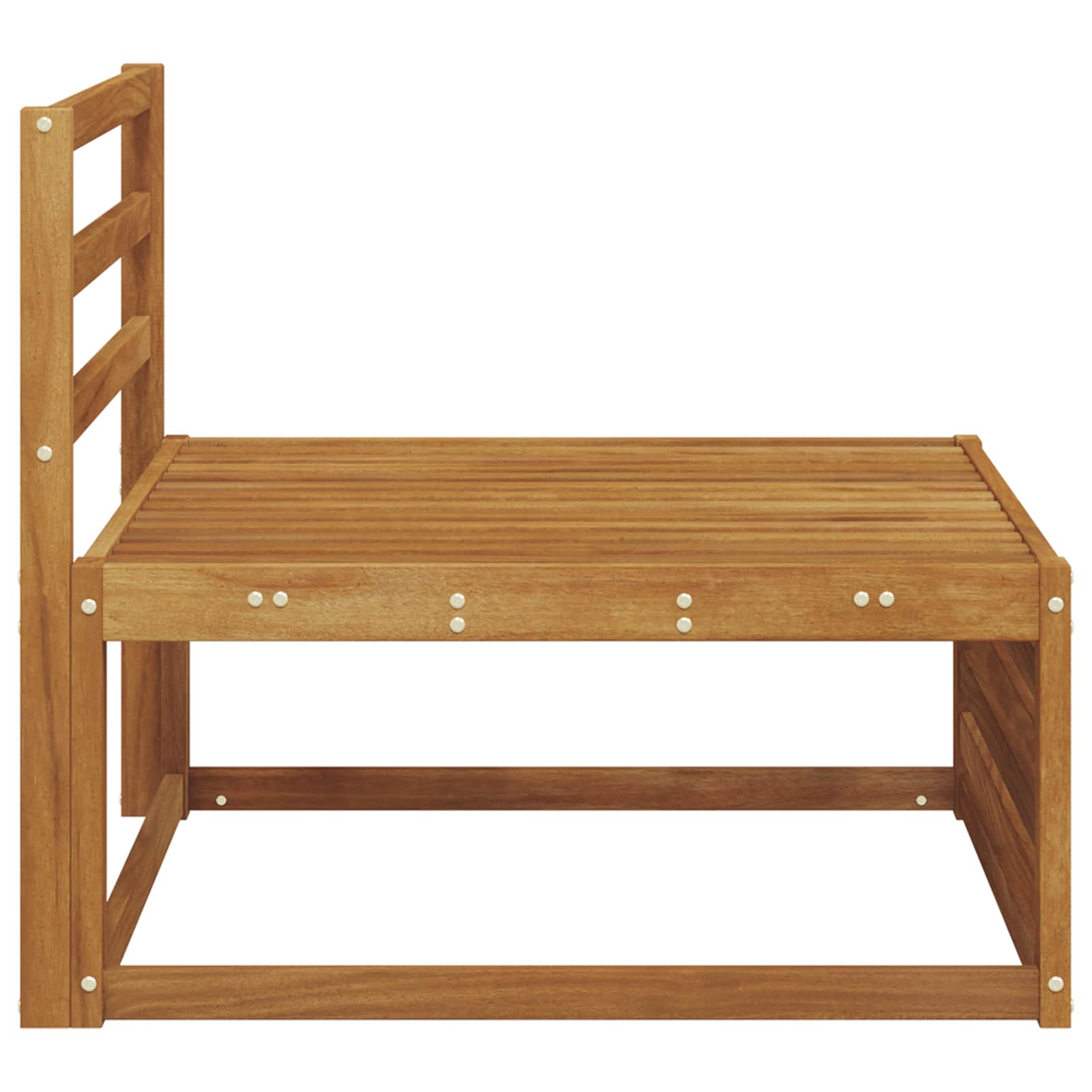 Buiten Midden Sofa Massief Acaciahout Naturel 79 x 83 x 73 cm image 4