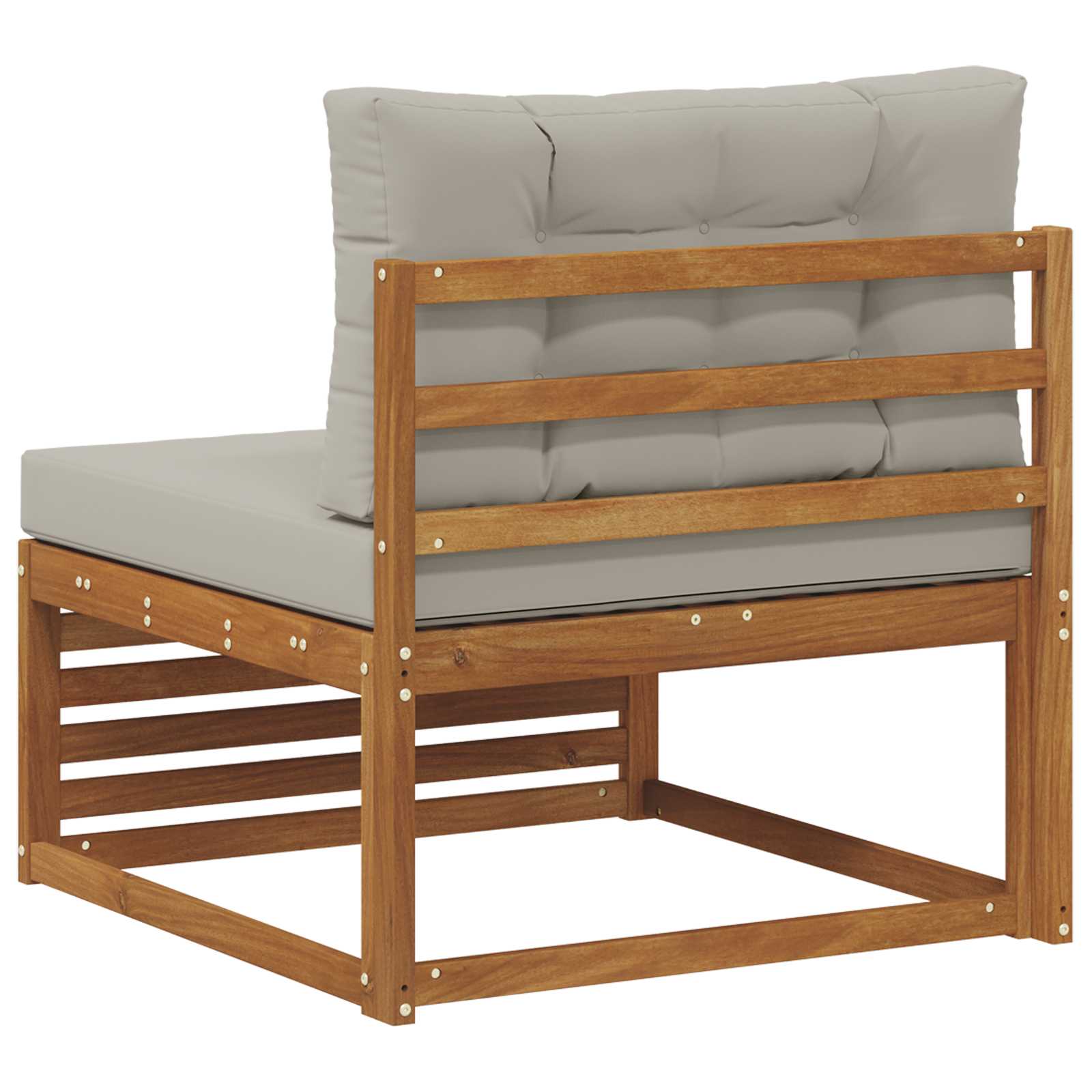 Buitenzitmiddelsofa Massief Acaciahout Naturel image 5