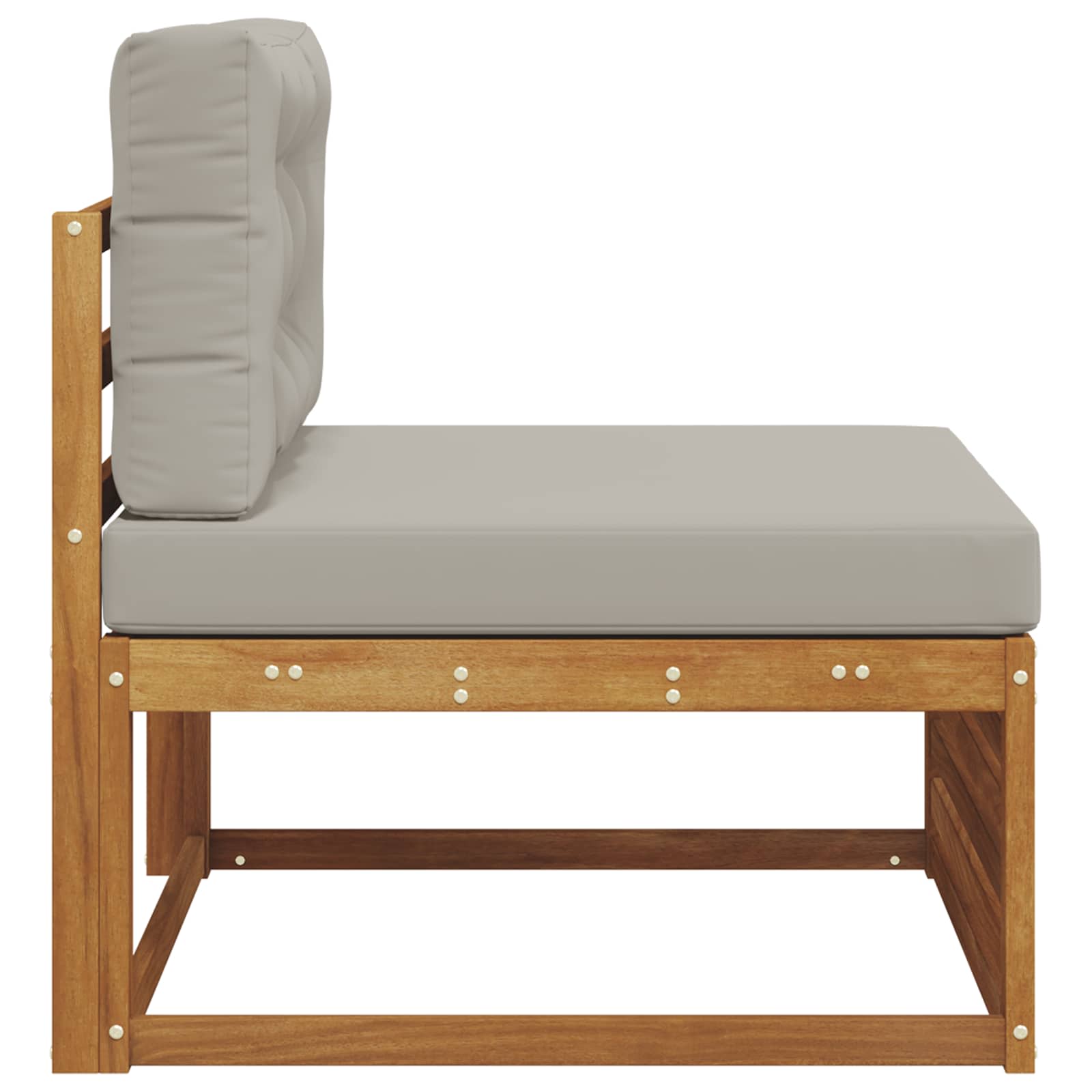 Buitenzitmiddelsofa Massief Acaciahout Naturel image 4