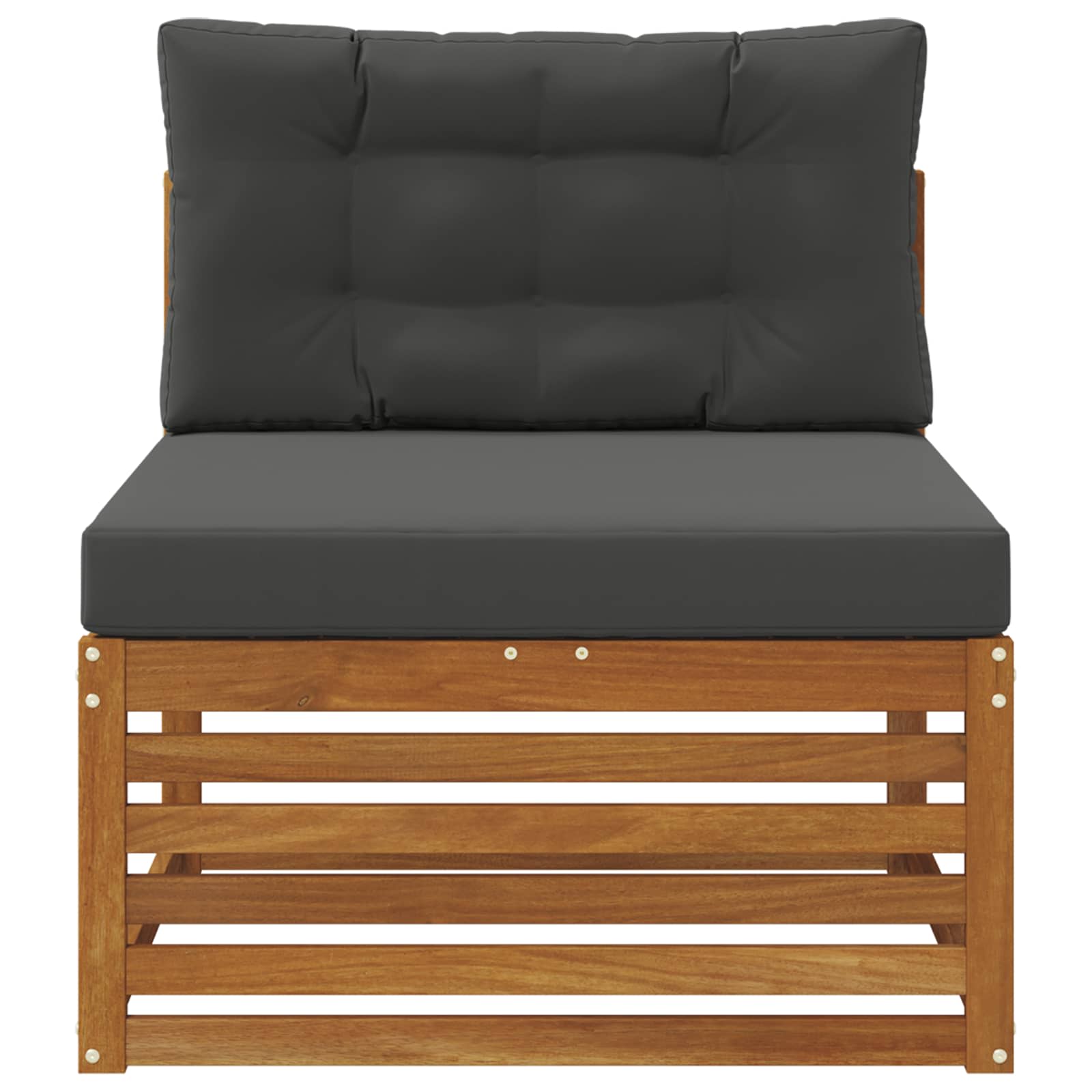 Buitenzitmiddelsofa Massief Acaciahout Naturel image 3