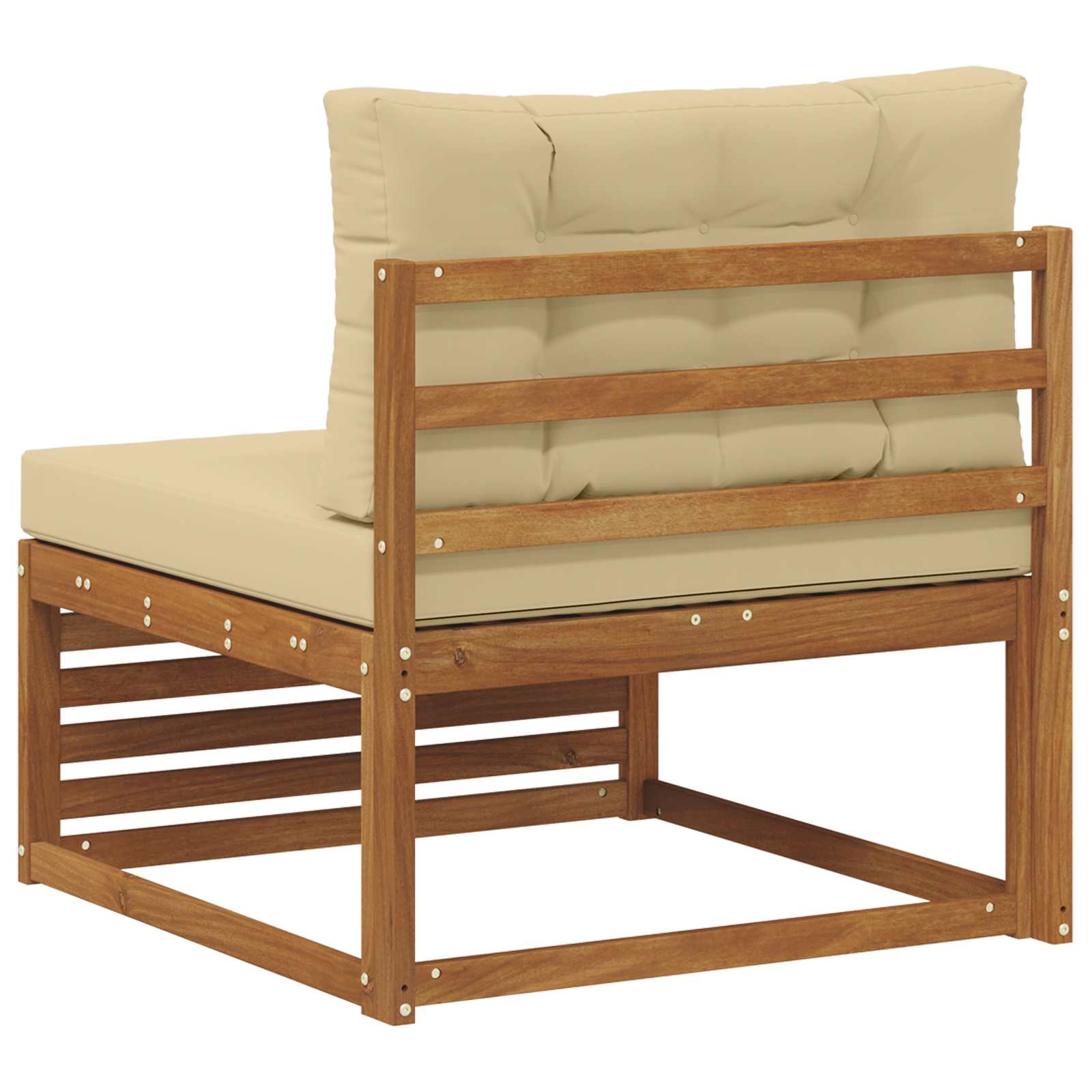 Buitenzitmiddelsofa Massief Acaciahout Naturel image 5