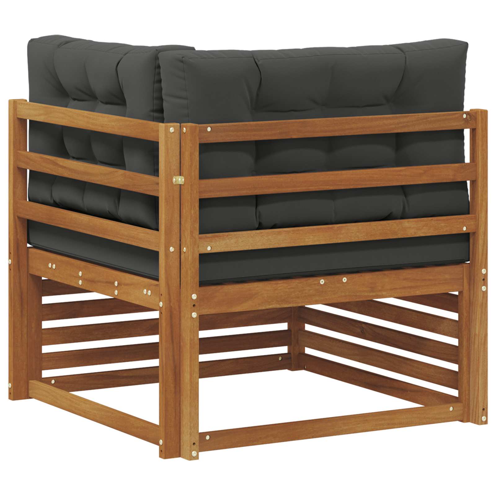 Outdoor Hoekbank Massief Acaciahout Naturel image 5