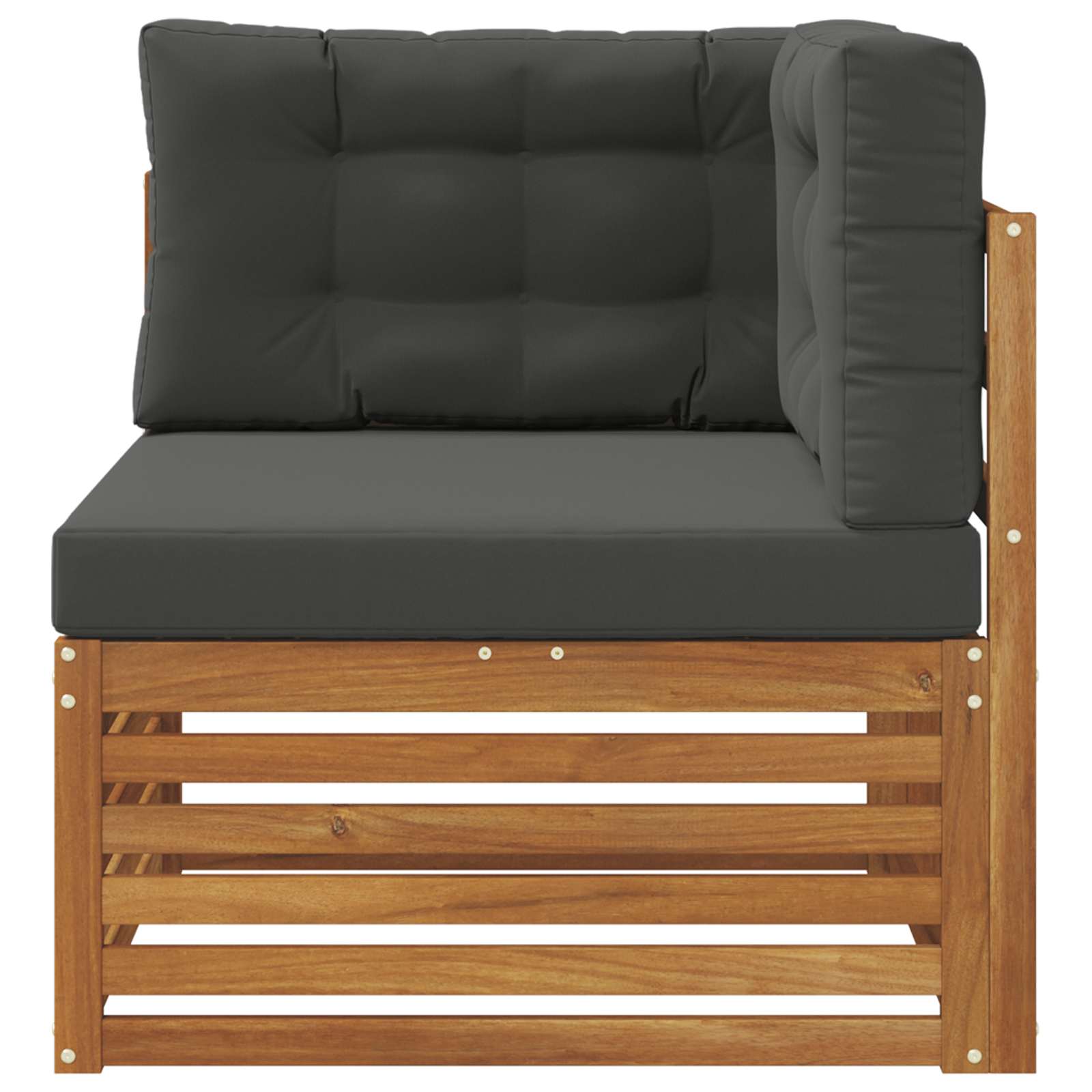 Outdoor Hoekbank Massief Acaciahout Naturel image 3