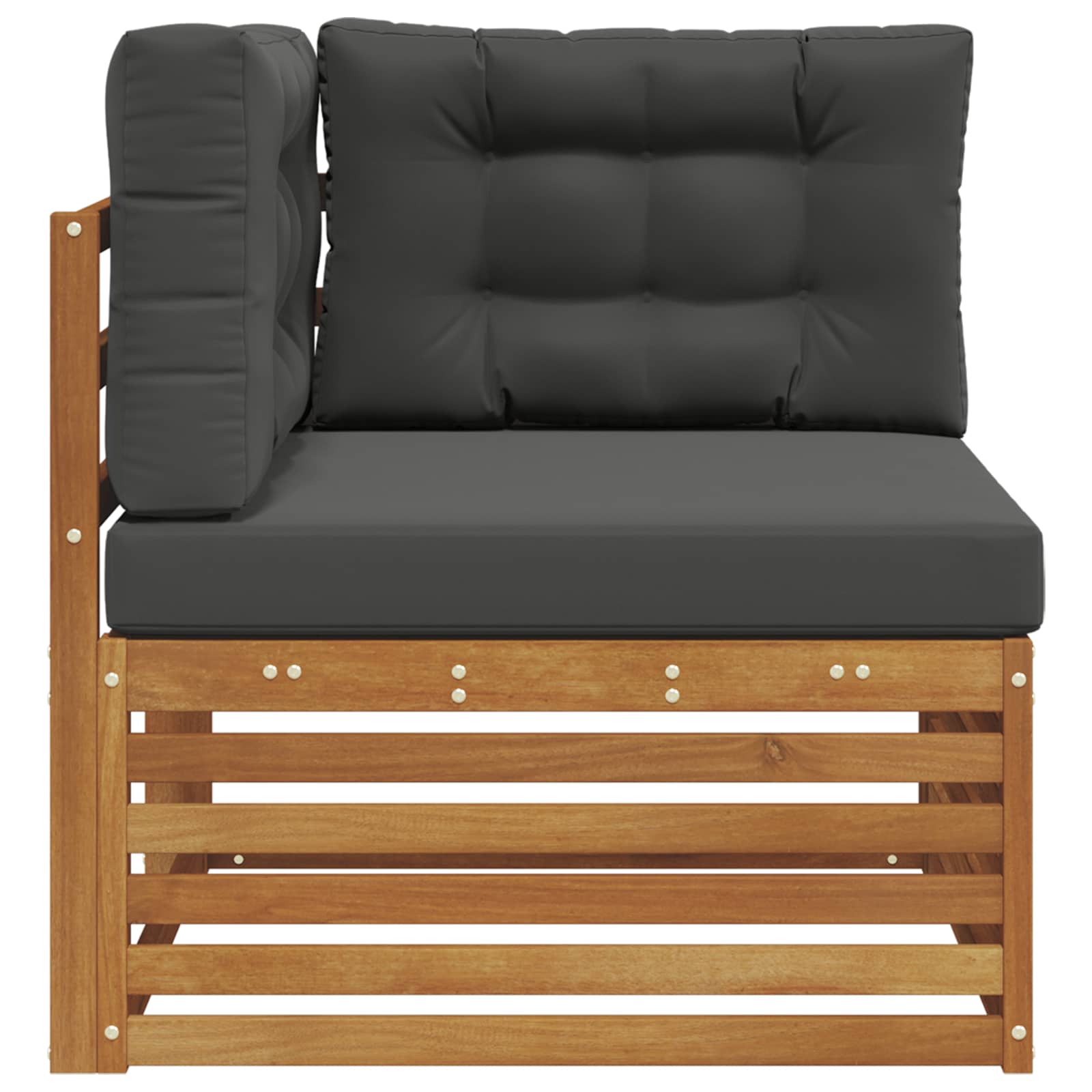 Outdoor Hoekbank Massief Acaciahout Naturel image 4