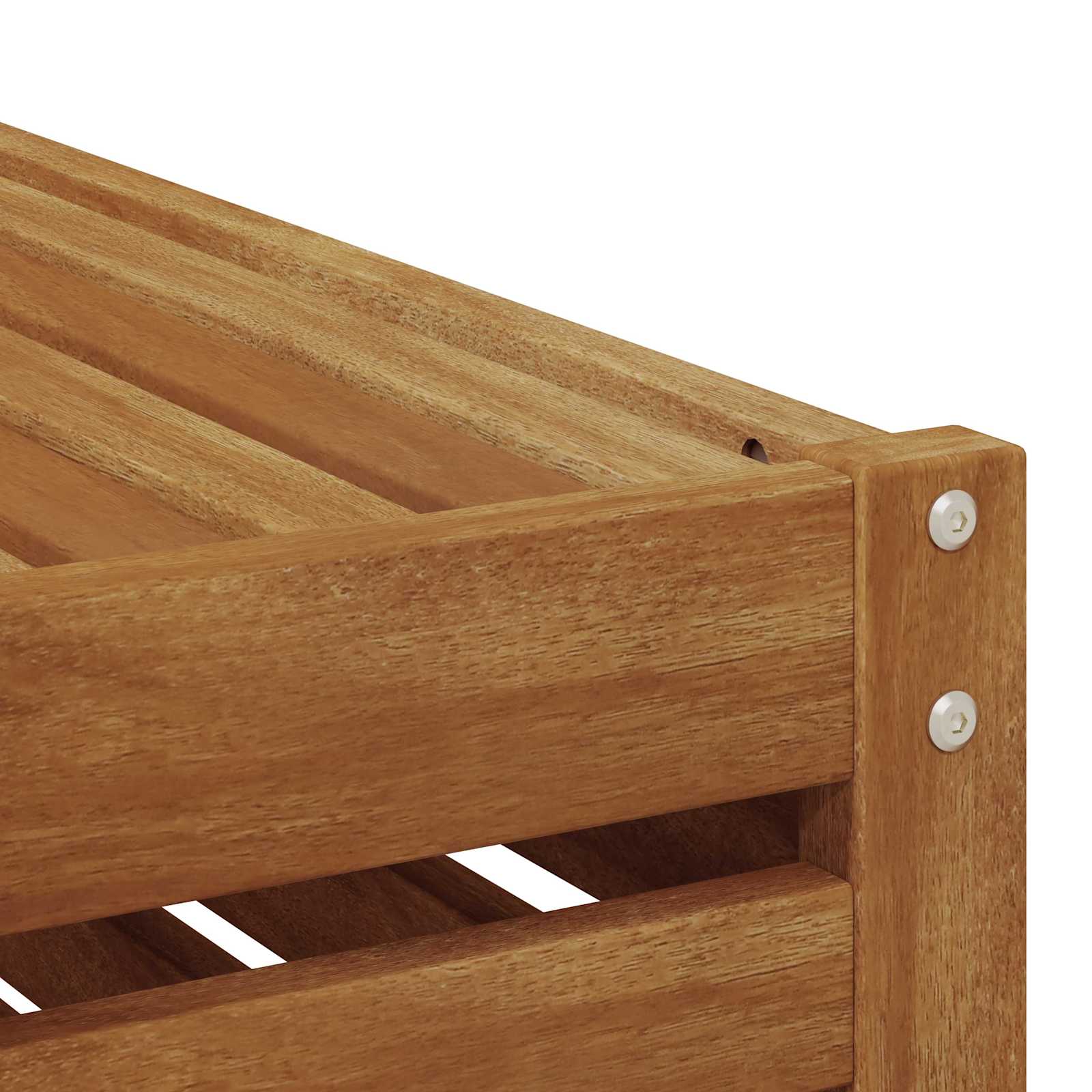 Buiten Eindbank Naturel 115 x 83 x 73 cm Massief Acaciahout image 8