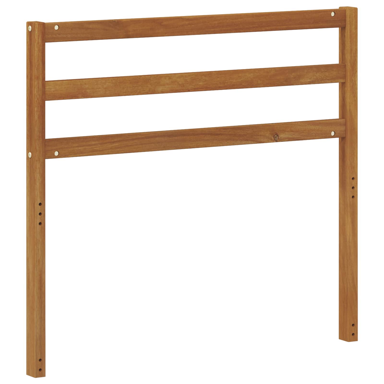 Naslonjalo za hrbet Rjava 79 x 4 x 73 cm Konstruiran les - slika 6