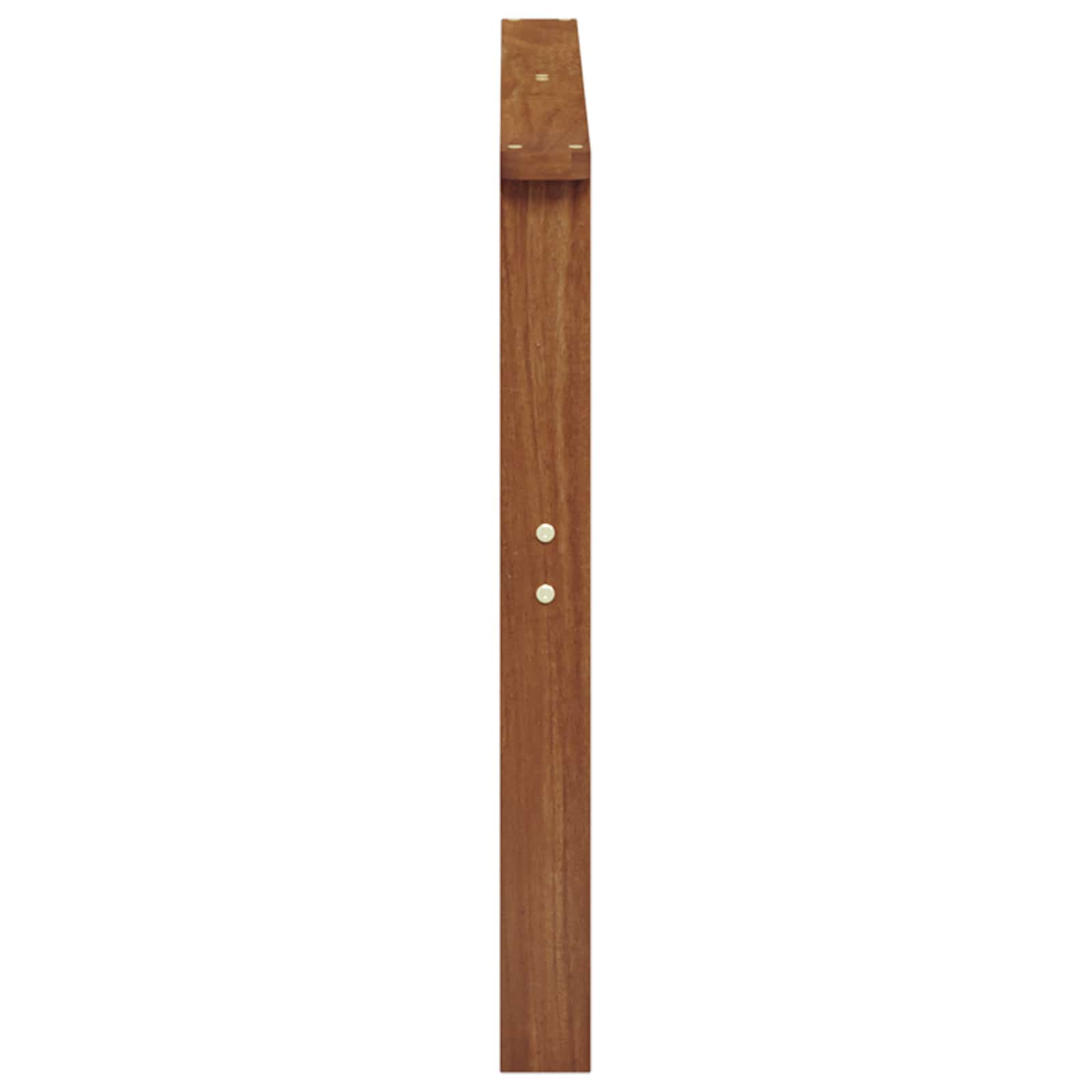 Armleuning 2 st Naturel 80 x 6 x 61 cm Massief Acaciahout image 6