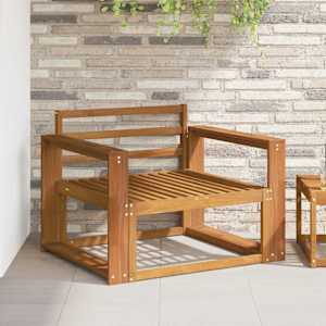 Naslonjalo 2 kos Naravna 78 x 10 x 61 cm Masiven les akacije