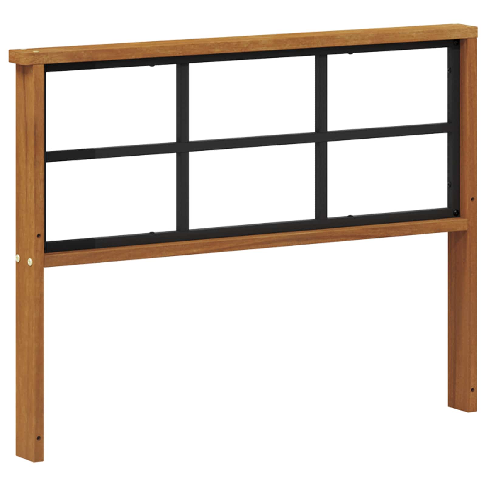 Armleuning 2 st Naturel 78,5 x 6 x 61 cm Massief Acaciahout image 4