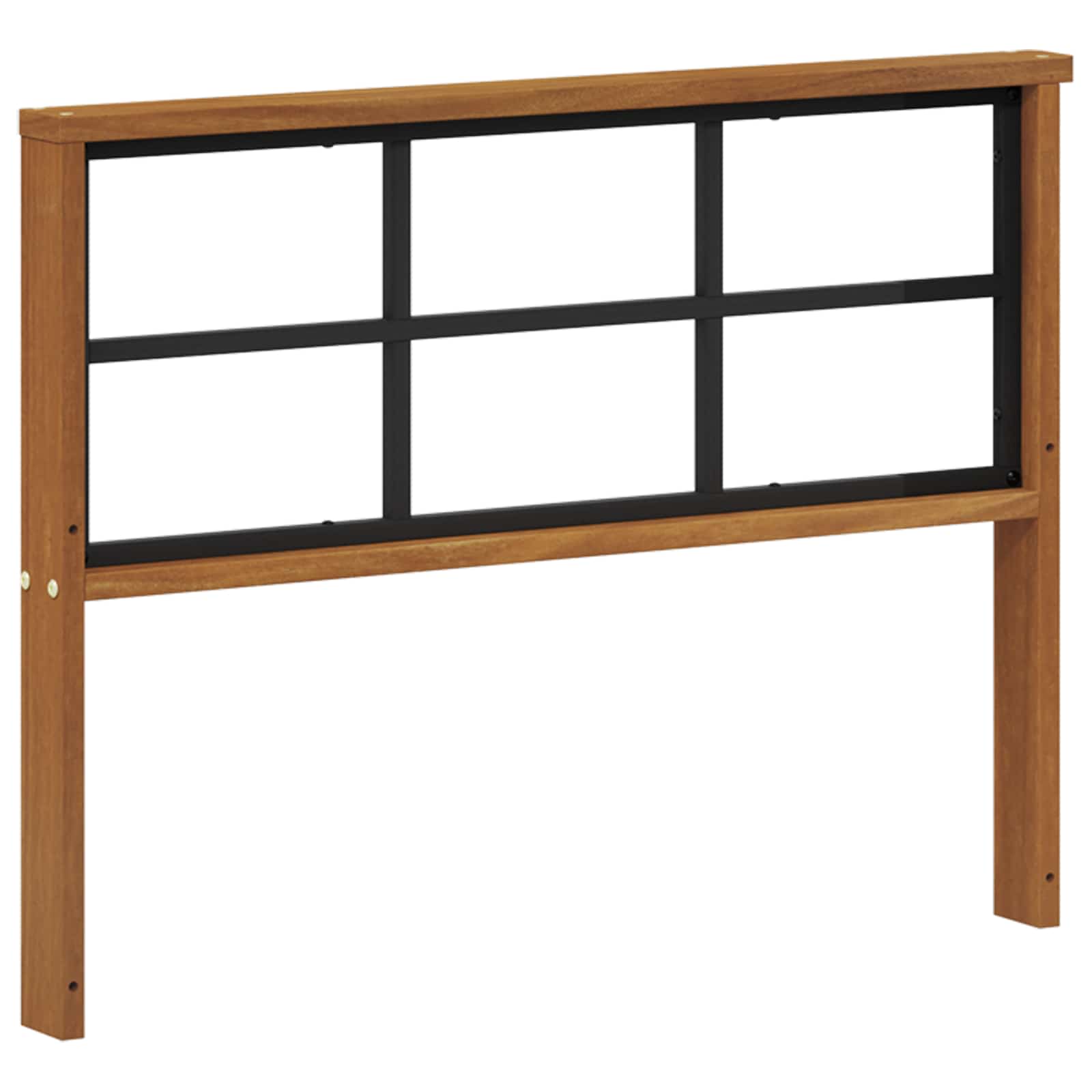 Armleuning 2 st Naturel 78,5 x 6 x 61 cm Massief Acaciahout image 7