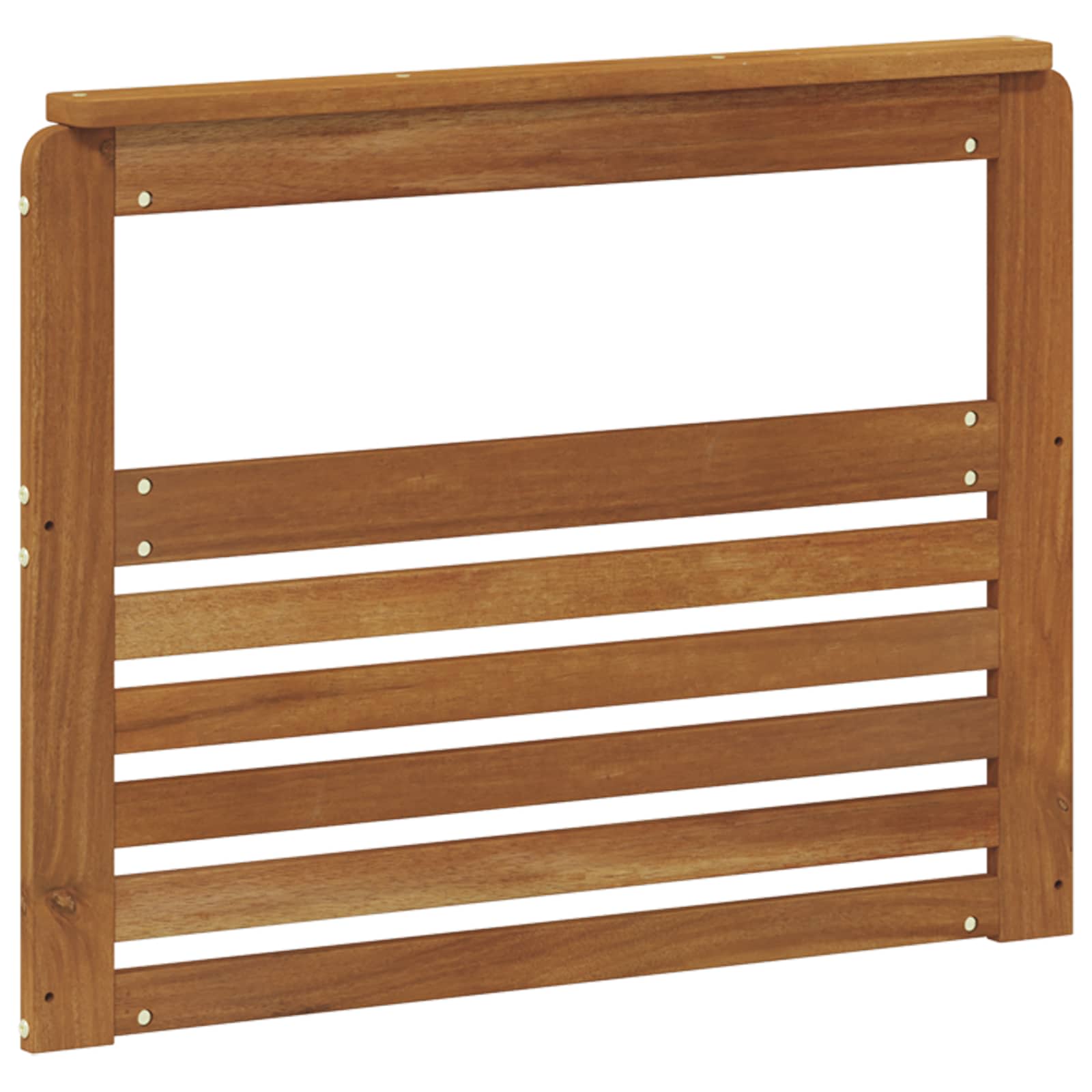 Armleuning 2 st Naturel 79 x 6 x 61 cm Massief Acaciahout image 7