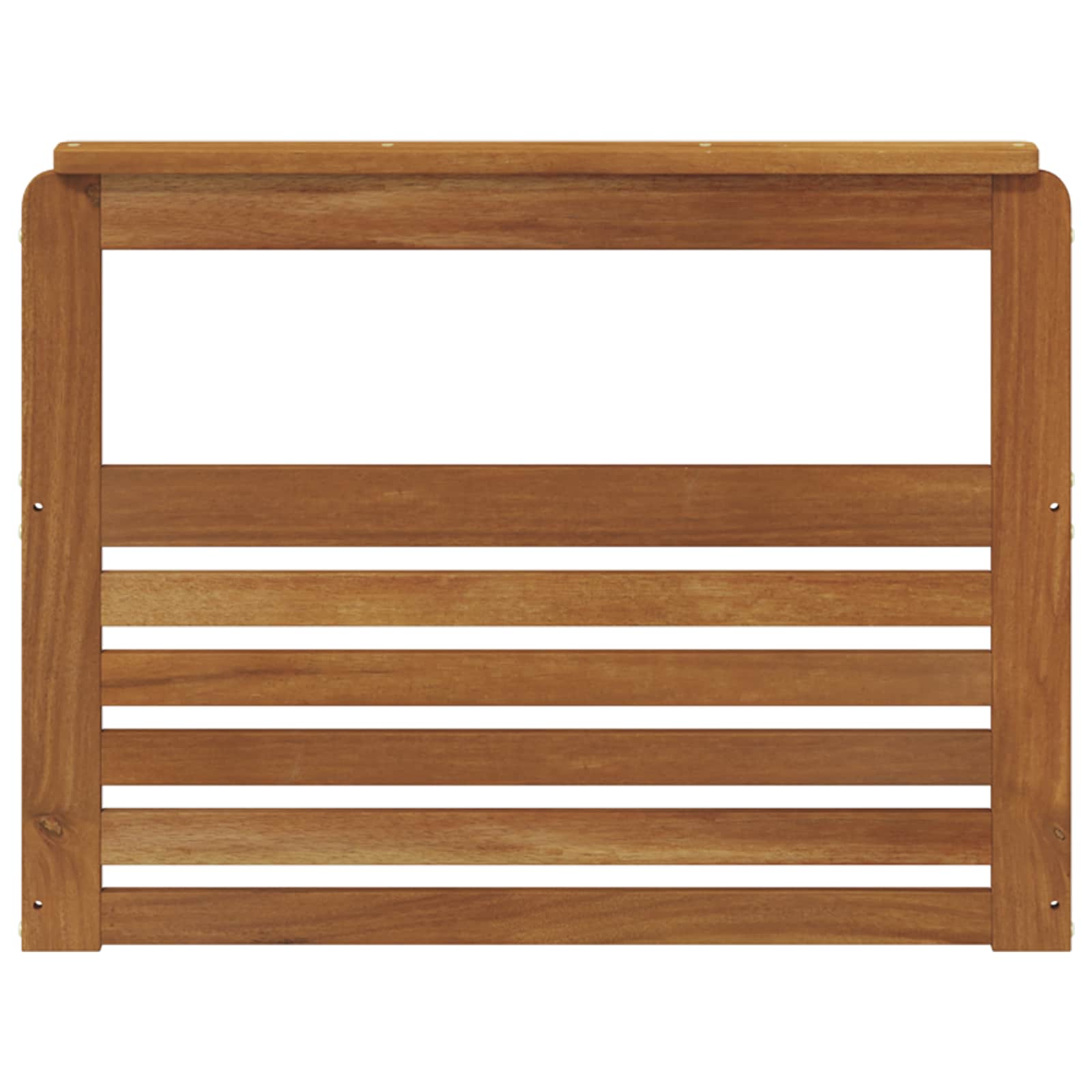 Armleuning 2 st Naturel 79 x 6 x 61 cm Massief Acaciahout image 5
