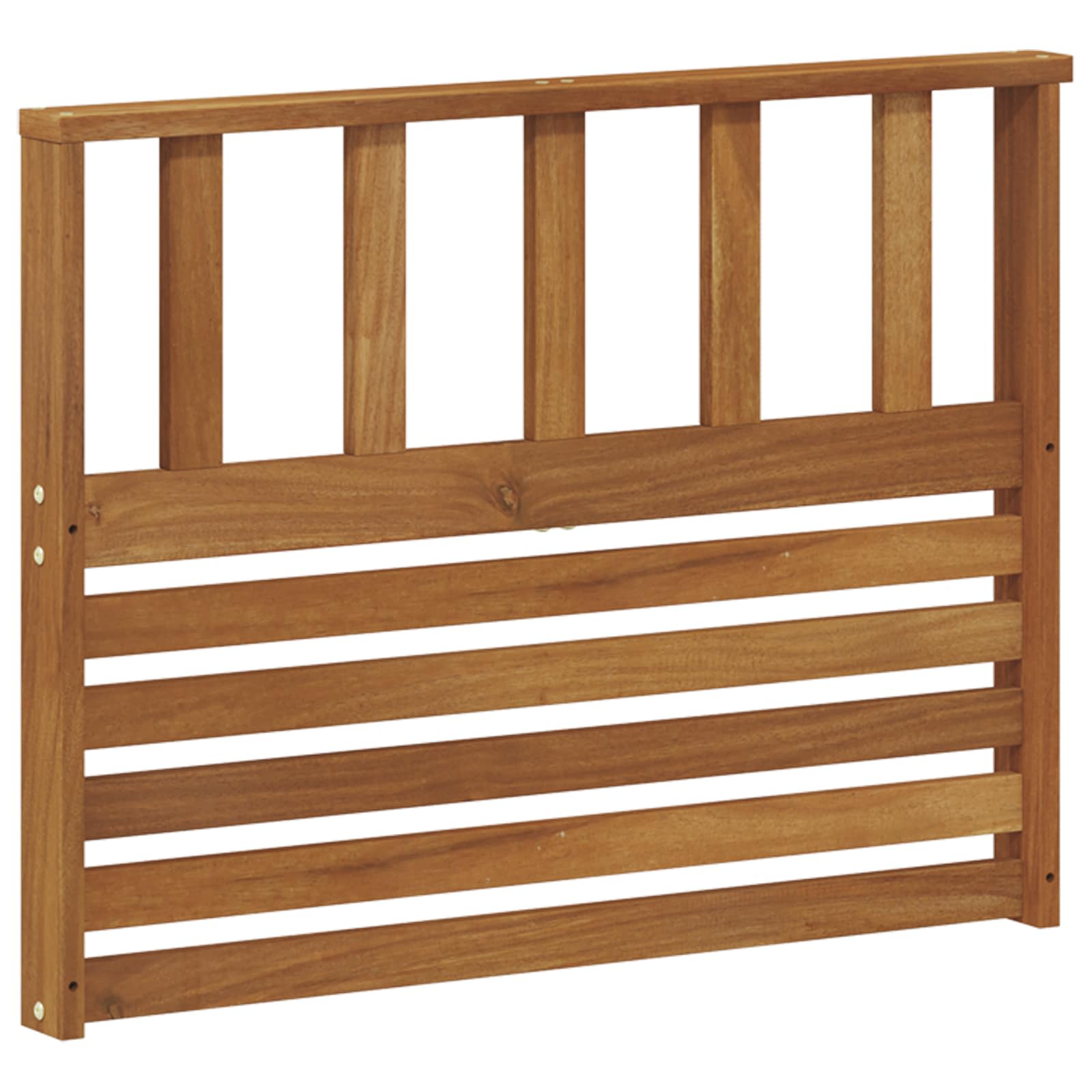 Armleuning 2 st Naturel 80 x 6 x 61 cm Massief Acaciahout image 4