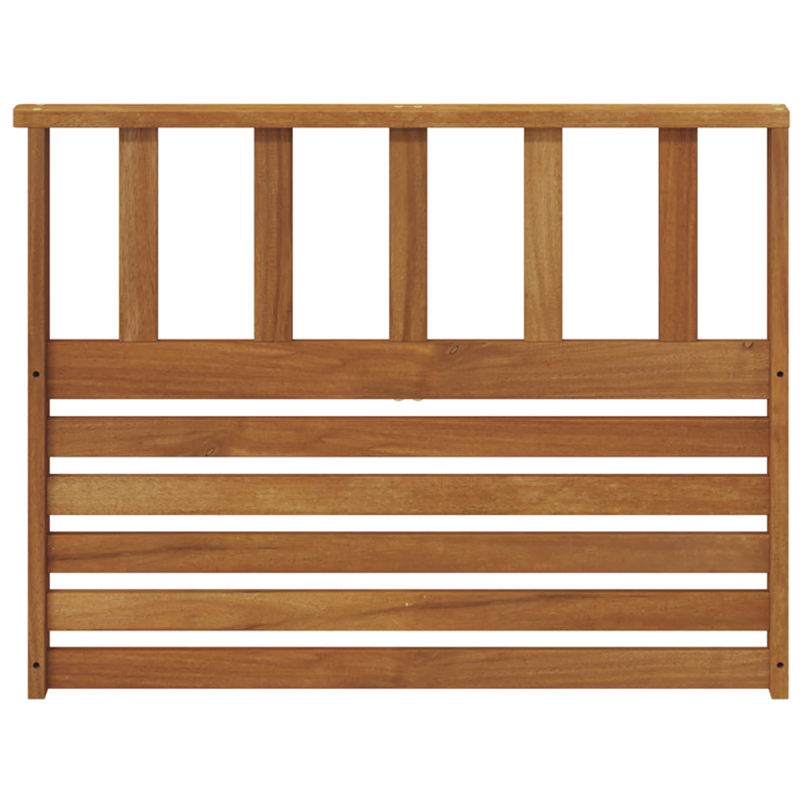 Armleuning 2 st Naturel 80 x 6 x 61 cm Massief Acaciahout image 5