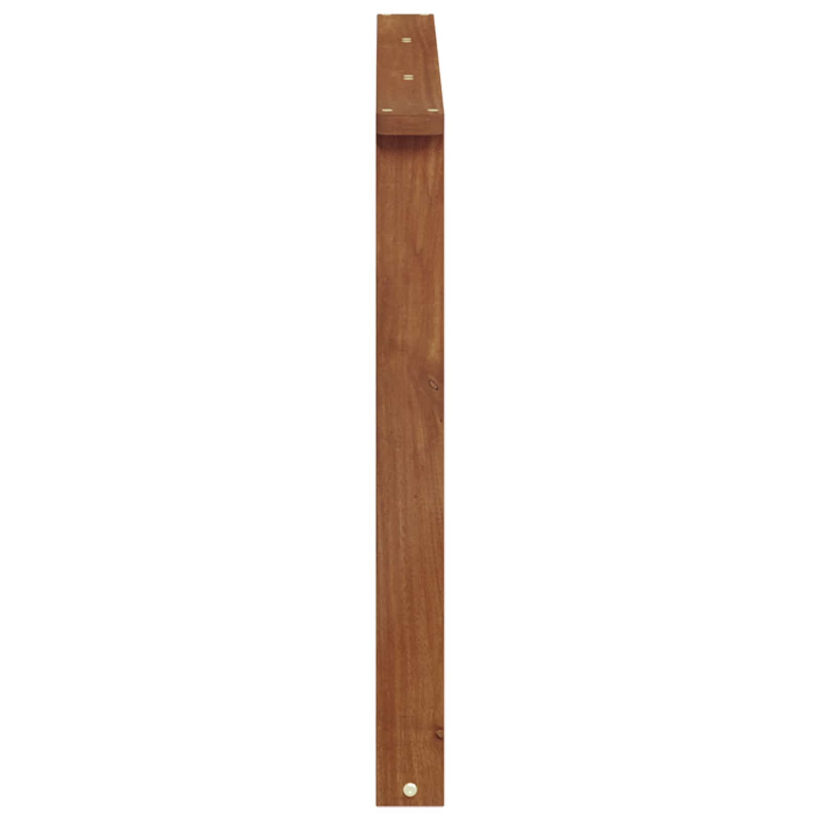 Armleuning 2 st Naturel 80 x 6 x 61 cm Massief Acaciahout image 6