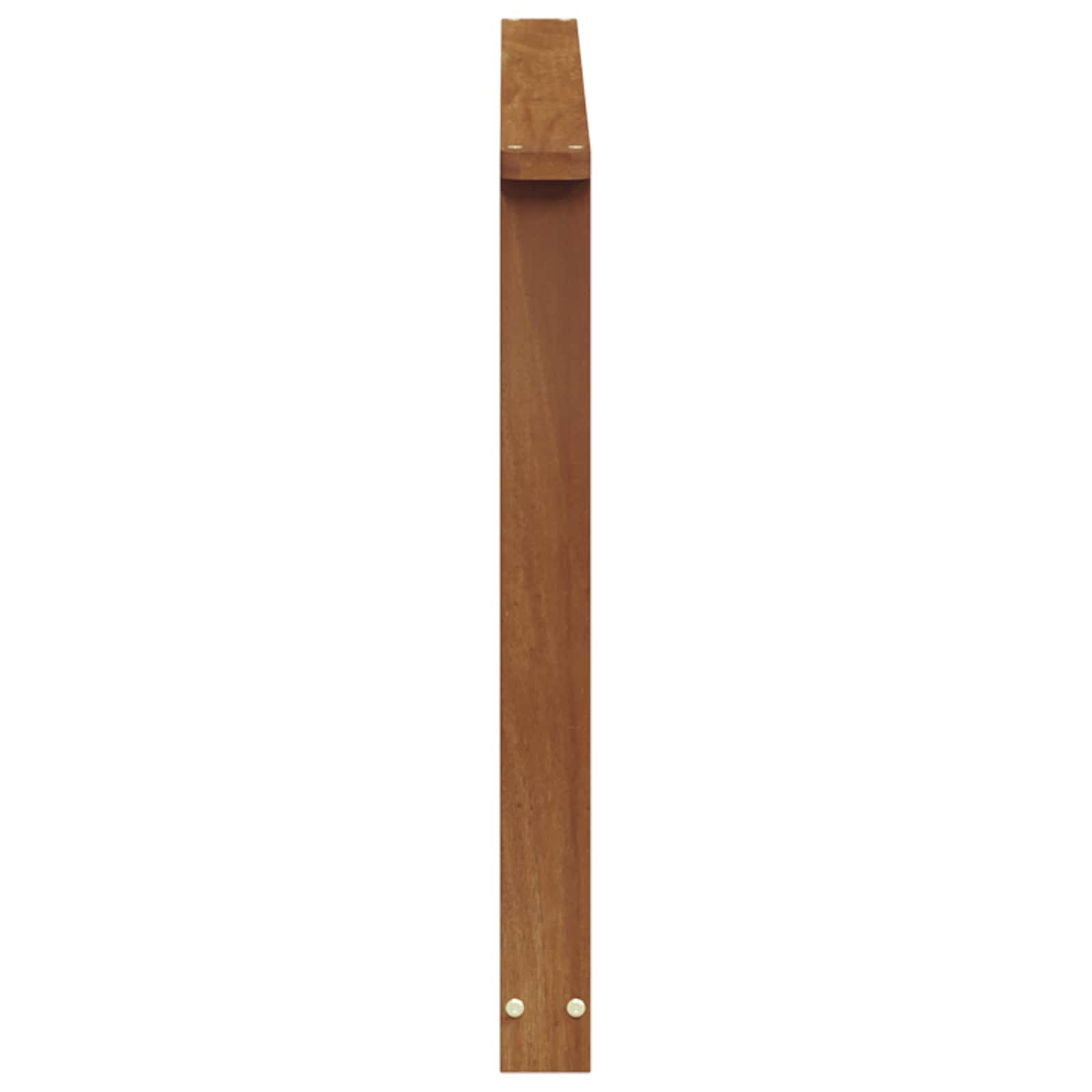 Armleuning 2 st Naturel 80 x 6 x 61 cm Massief Acaciahout image 6