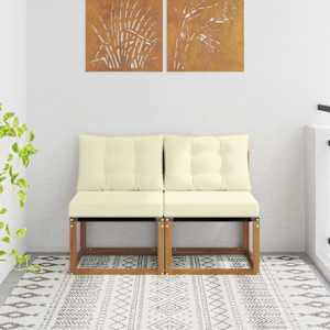 2 Kos Zunanja srednja sofa