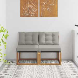 2 Kos Zunanja srednja sofa