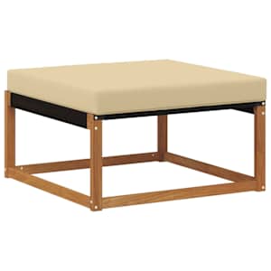 Outdoor Hocker Masivní akáciové dřevo a Textilene Přírodní - obrázek 6