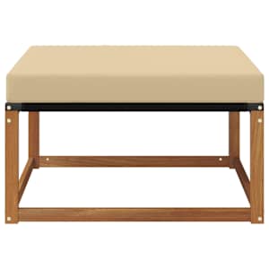Outdoor Hocker Masivní akáciové dřevo a Textilene Přírodní - obrázek 4
