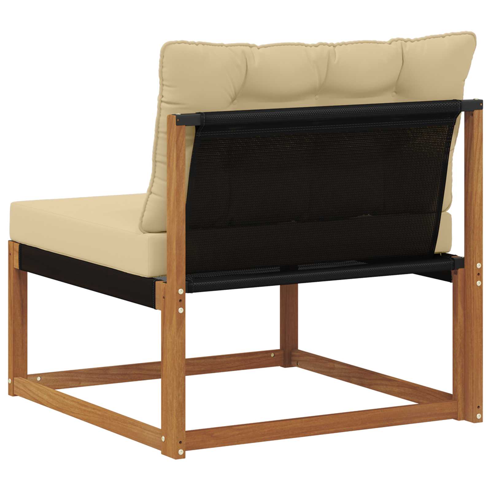 Sectie Sofa Eenheden Massief Acaciahout Naturel image 6