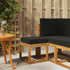 Zunanja Stolica Klop Masiven les akacije Naravna