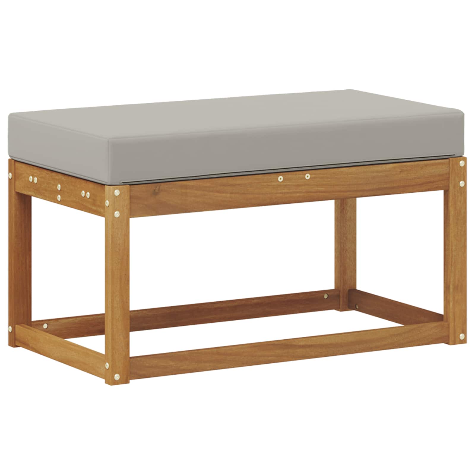 Buitenstoolbank Massief Acaciahout Naturel image 5