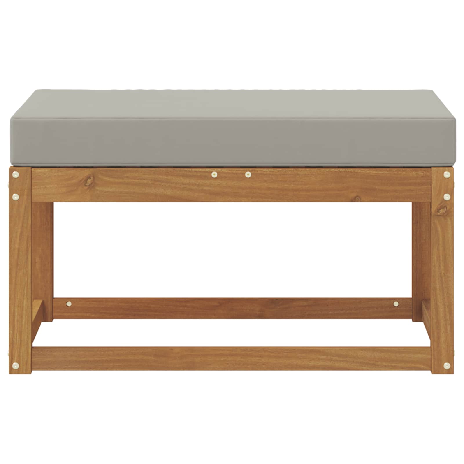 Buitenstoolbank Massief Acaciahout Naturel image 3