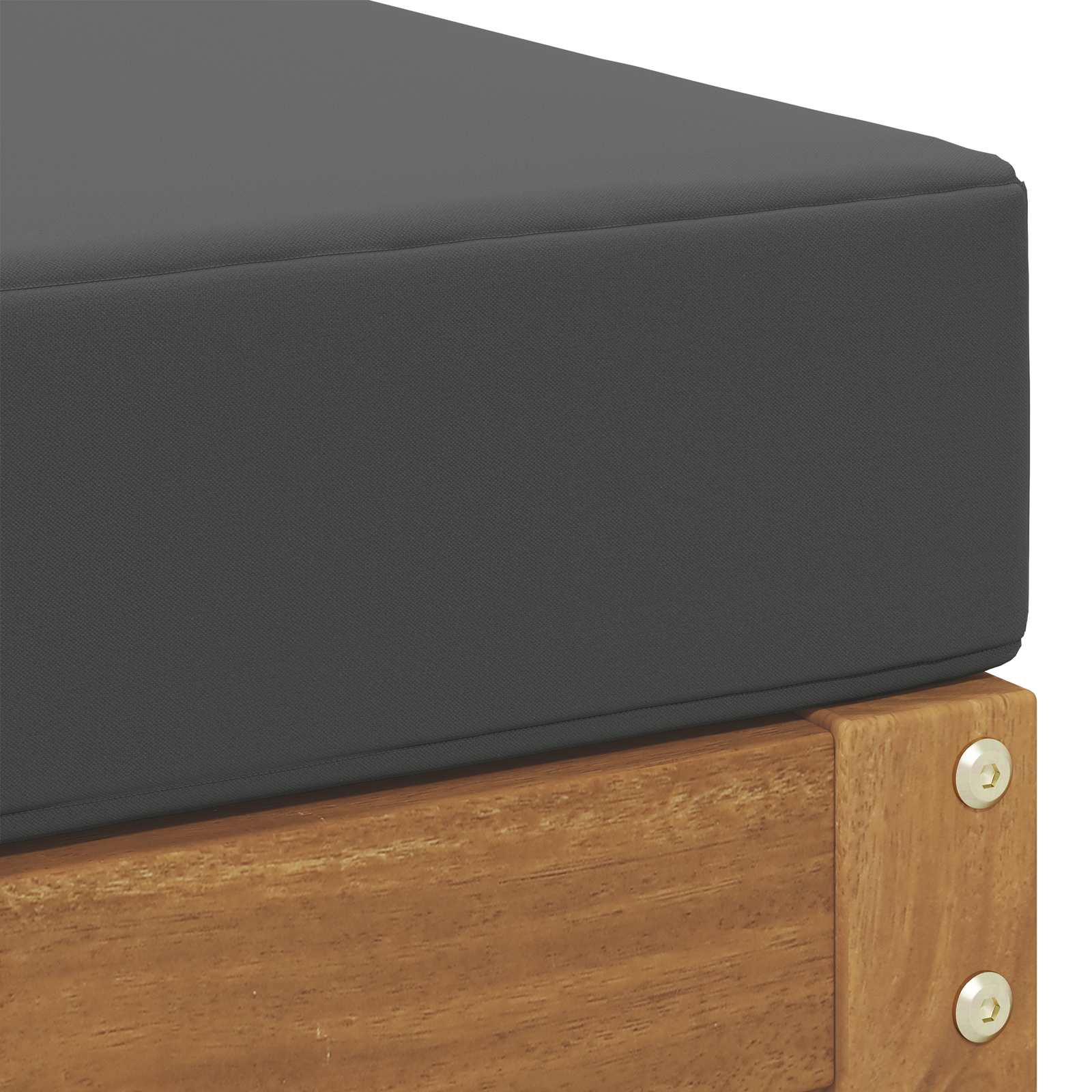 Buitenstoolbank Massief Acaciahout Naturel image 6