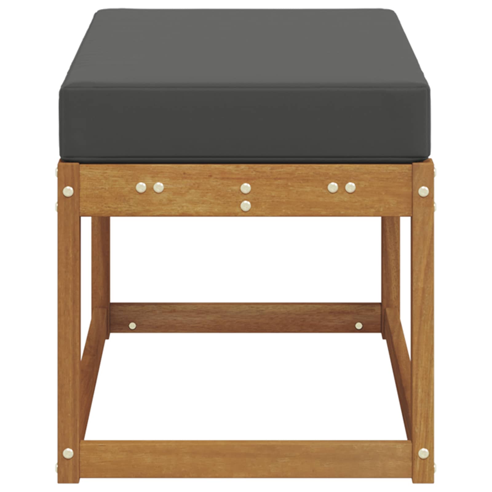 Buitenstoolbank Massief Acaciahout Naturel image 4