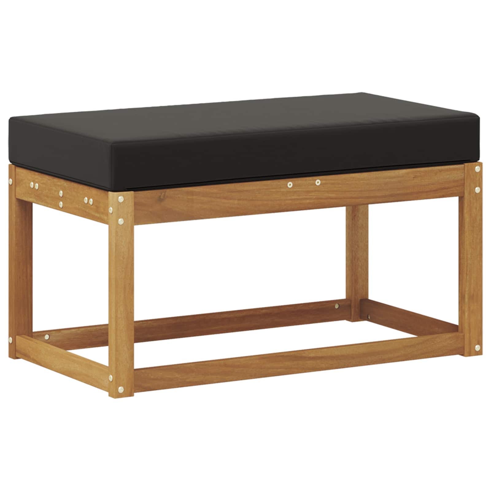 Buitenstoolbank Massief Acaciahout Naturel image 5