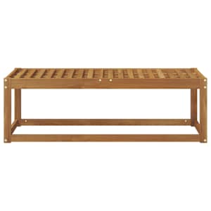 Outdoorový stoličkový benč Přírodní 115 x 43 x 37 cm - obrázek 4