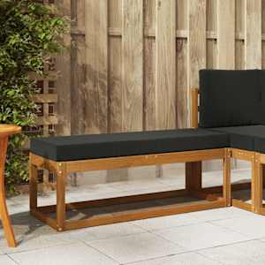 Zunanja Stolna Klop Masiven les akacije Naravna