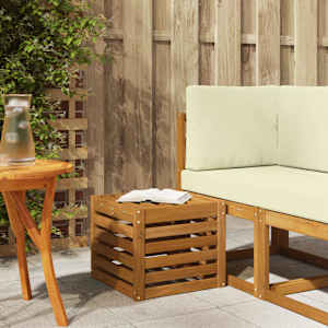 Zunanji stolček klop Naravna 43 x 43 x 37 cm