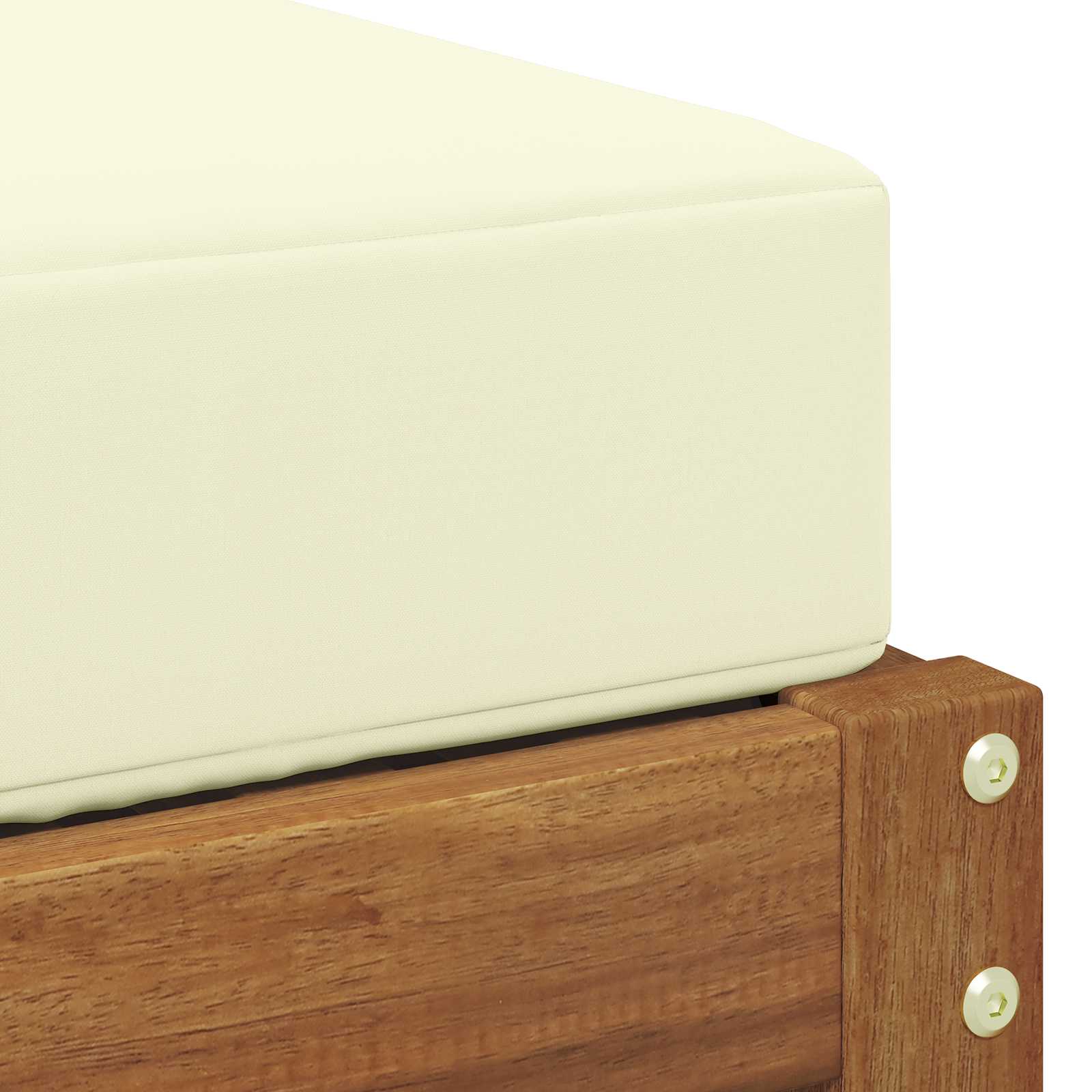 Buiten Stool Bank Massief Acaciahout Naturel image 6