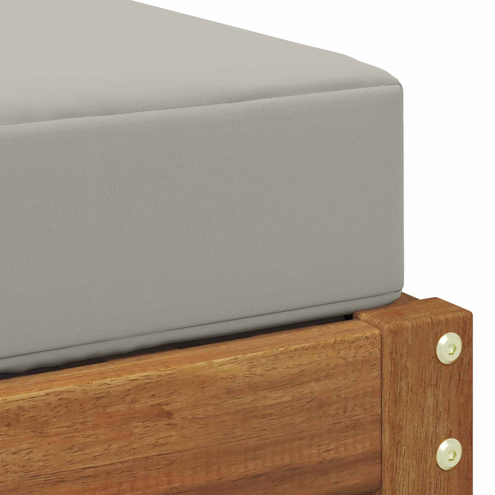 Buitenstoolbank Massief Acaciahout Naturel image 6