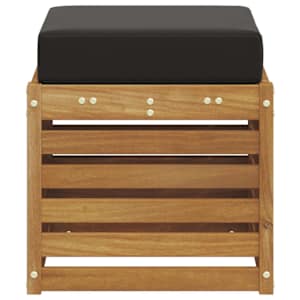 Outdoor Stool Bench Masivní akátové dřevo Přírodní - obrázek 4