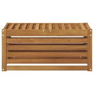 Outdoorový stoličkový benč Přírodní 79 x 43 x 37 cm - obrázek 4